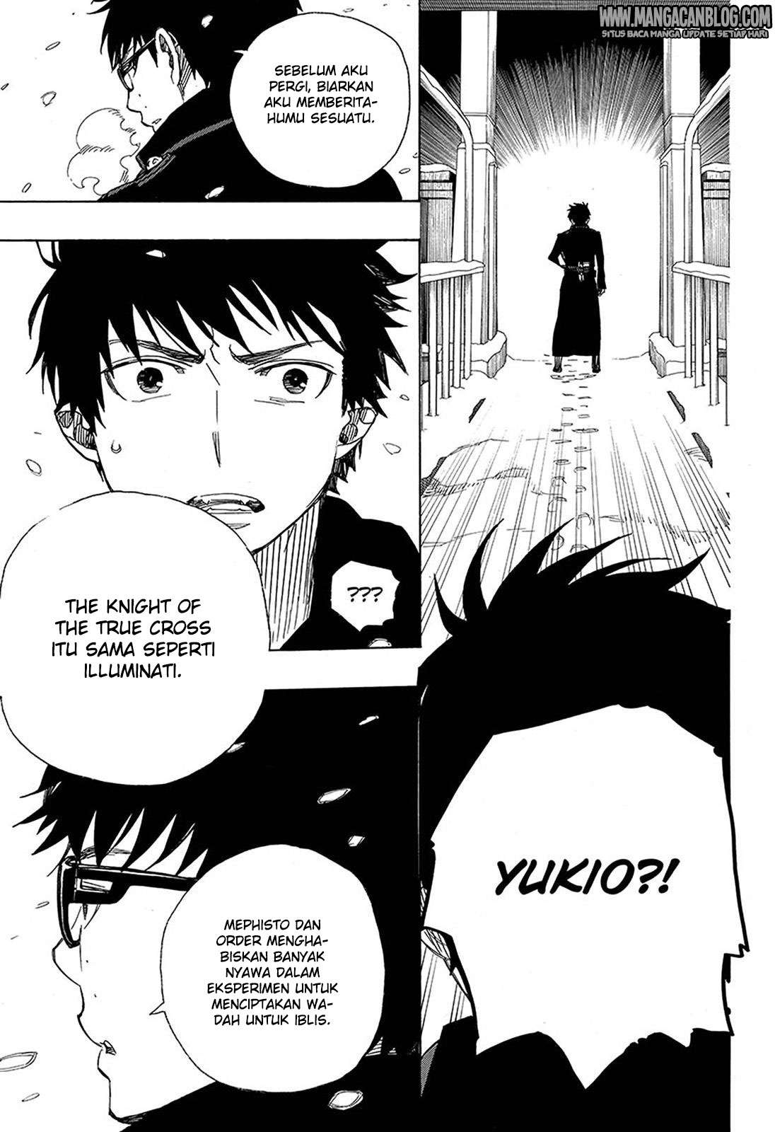 Ao no Exorcist Chapter 96 - halaman 17