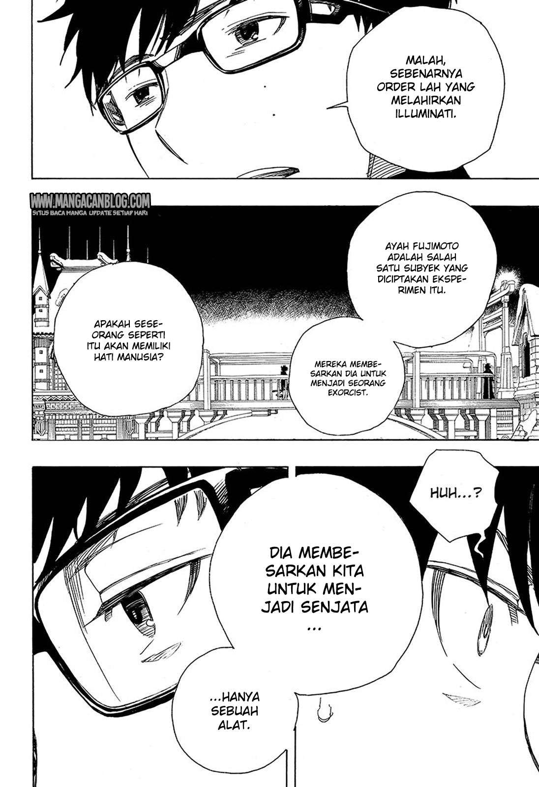 Ao no Exorcist Chapter 96 - halaman 18
