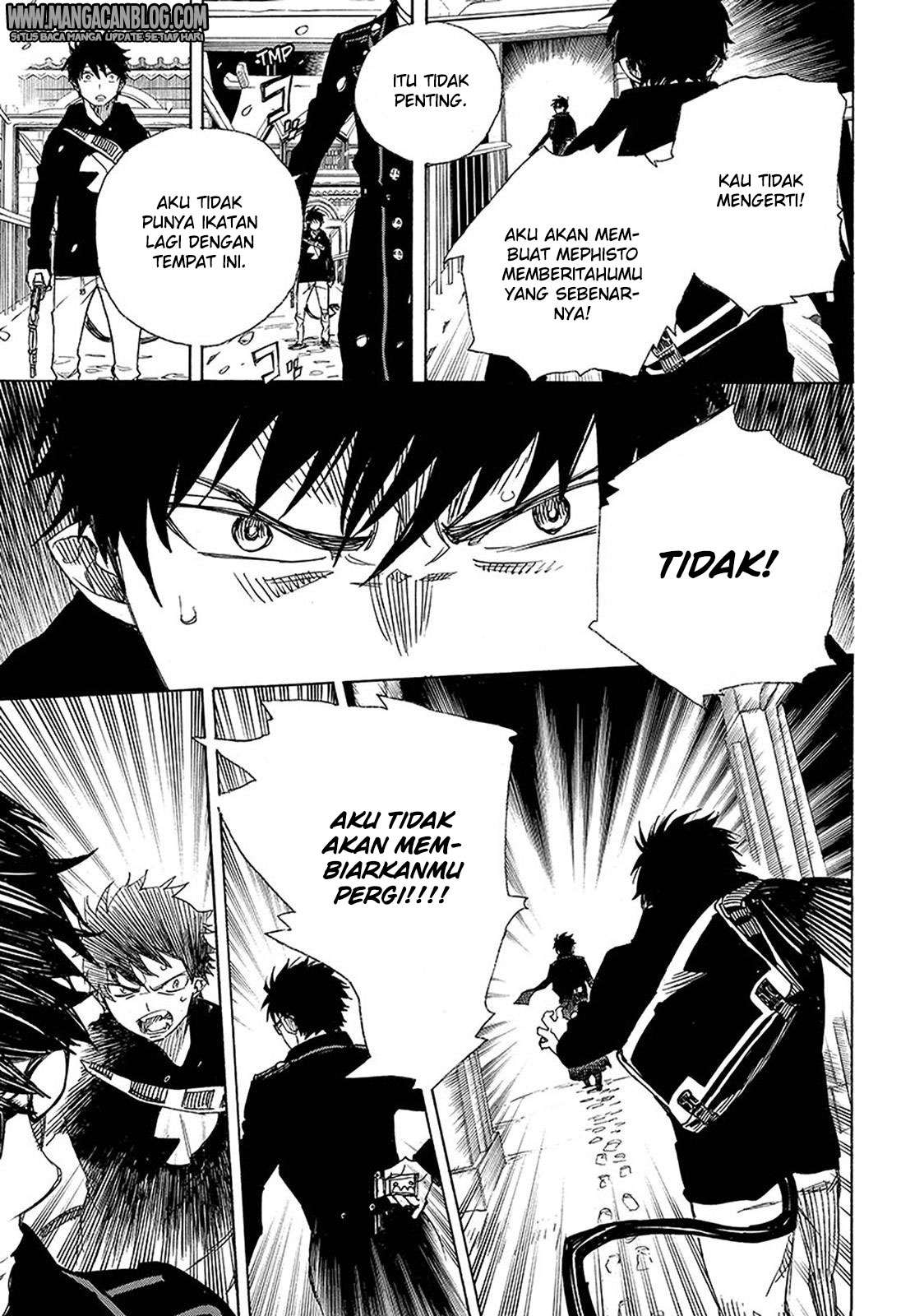 Ao no Exorcist Chapter 96 - halaman 23