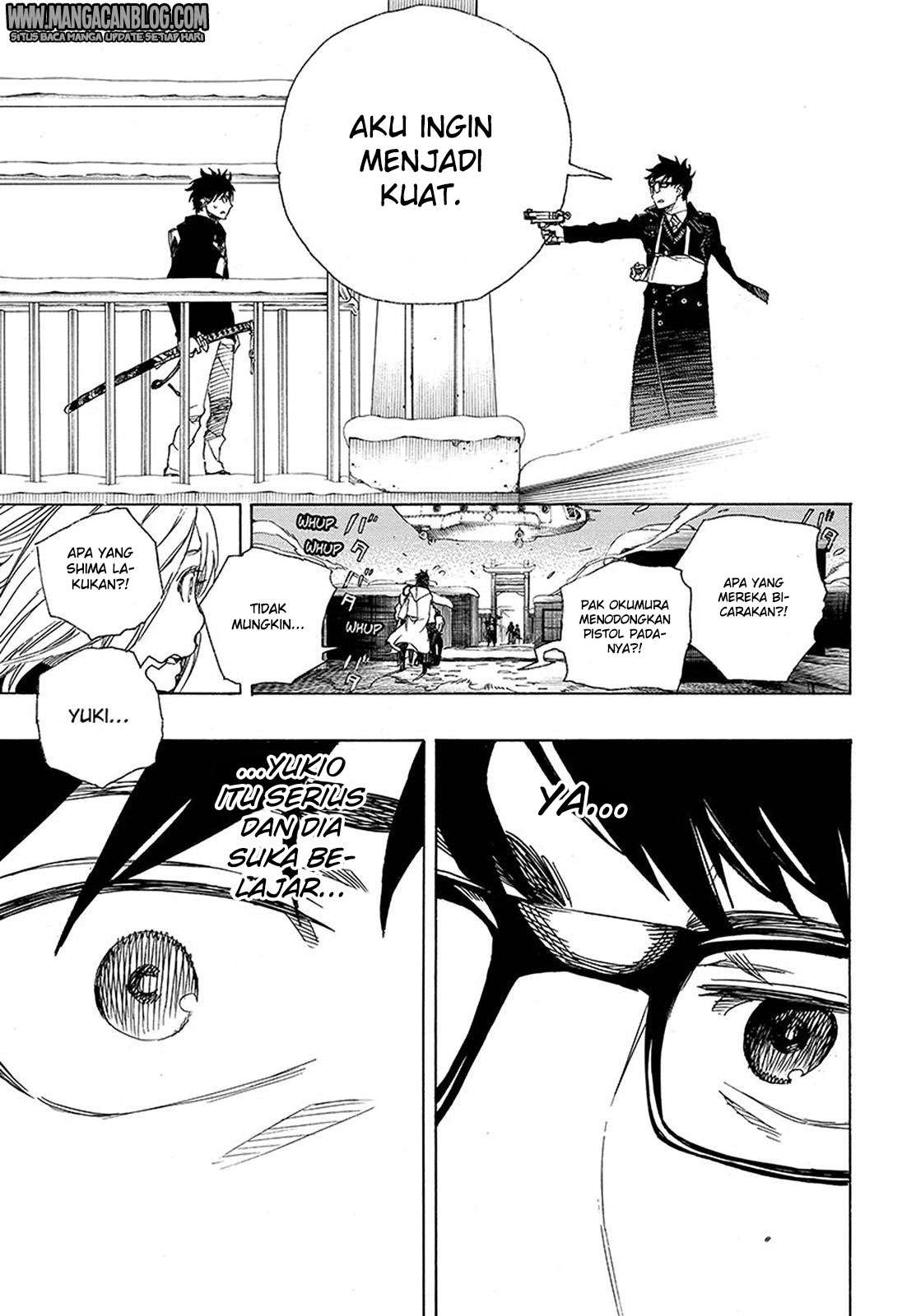 Ao no Exorcist Chapter 96 - halaman 25