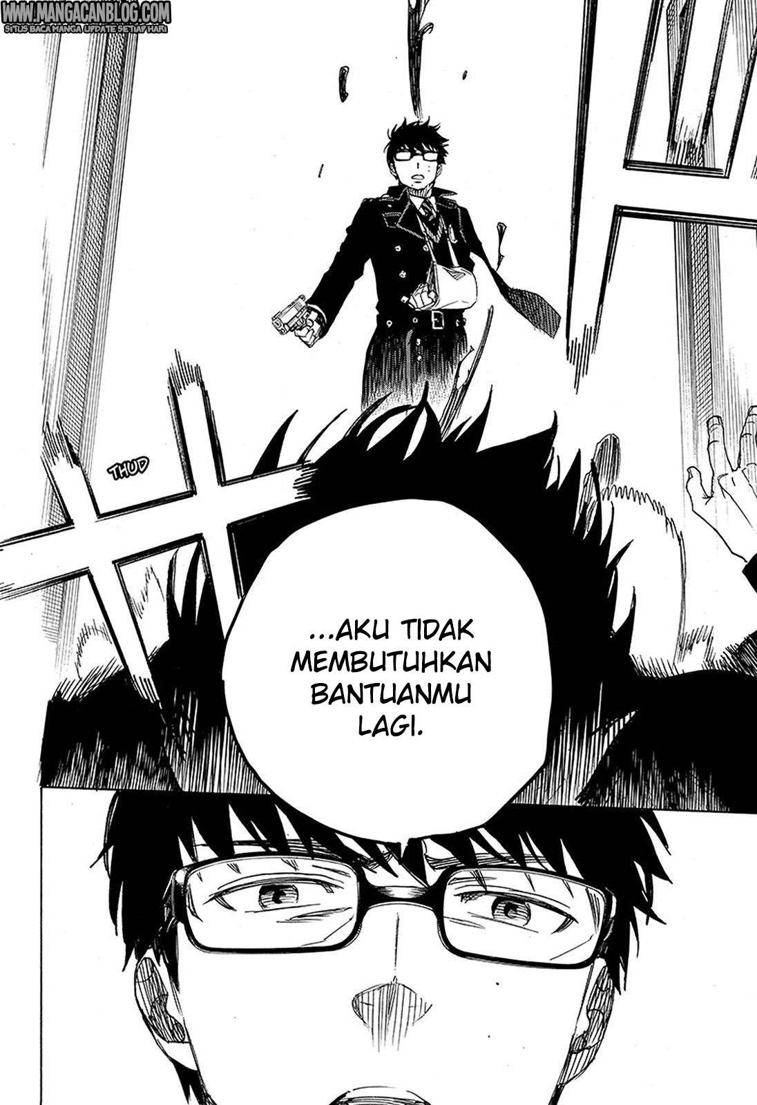 Ao no Exorcist Chapter 96 - halaman 27