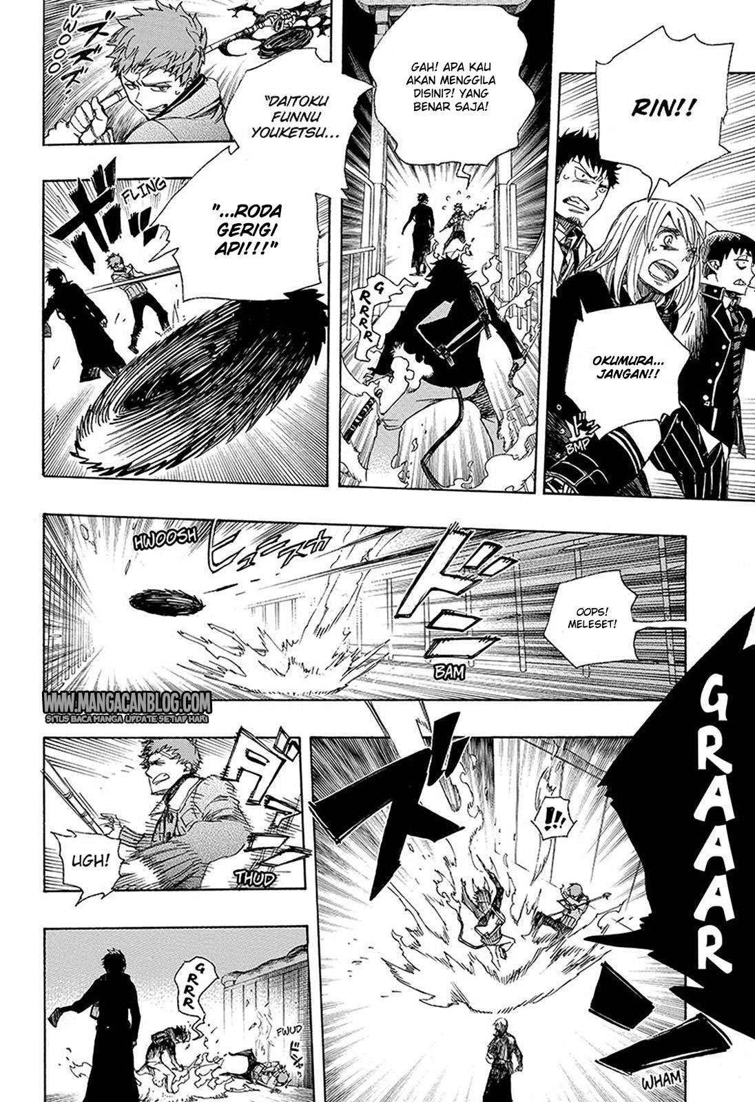 Ao no Exorcist Chapter 96 - halaman 31