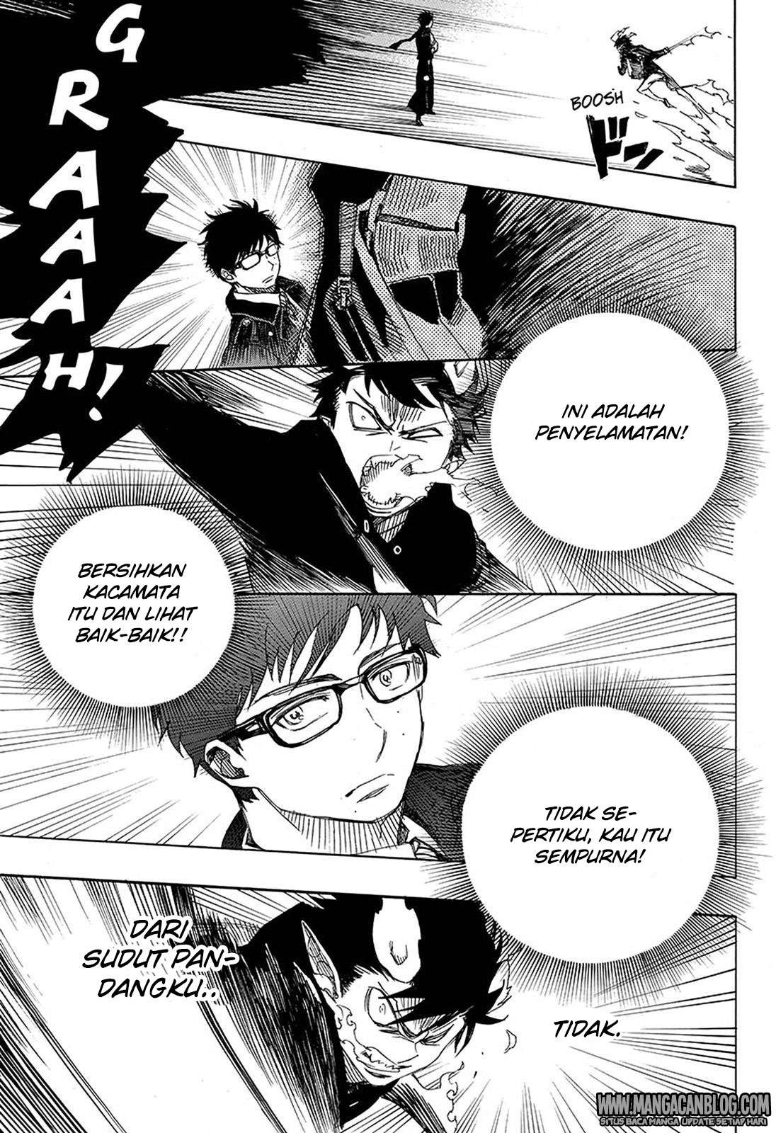Ao no Exorcist Chapter 96 - halaman 32