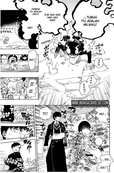 Ao no Exorcist Chapter 97 - halaman 10