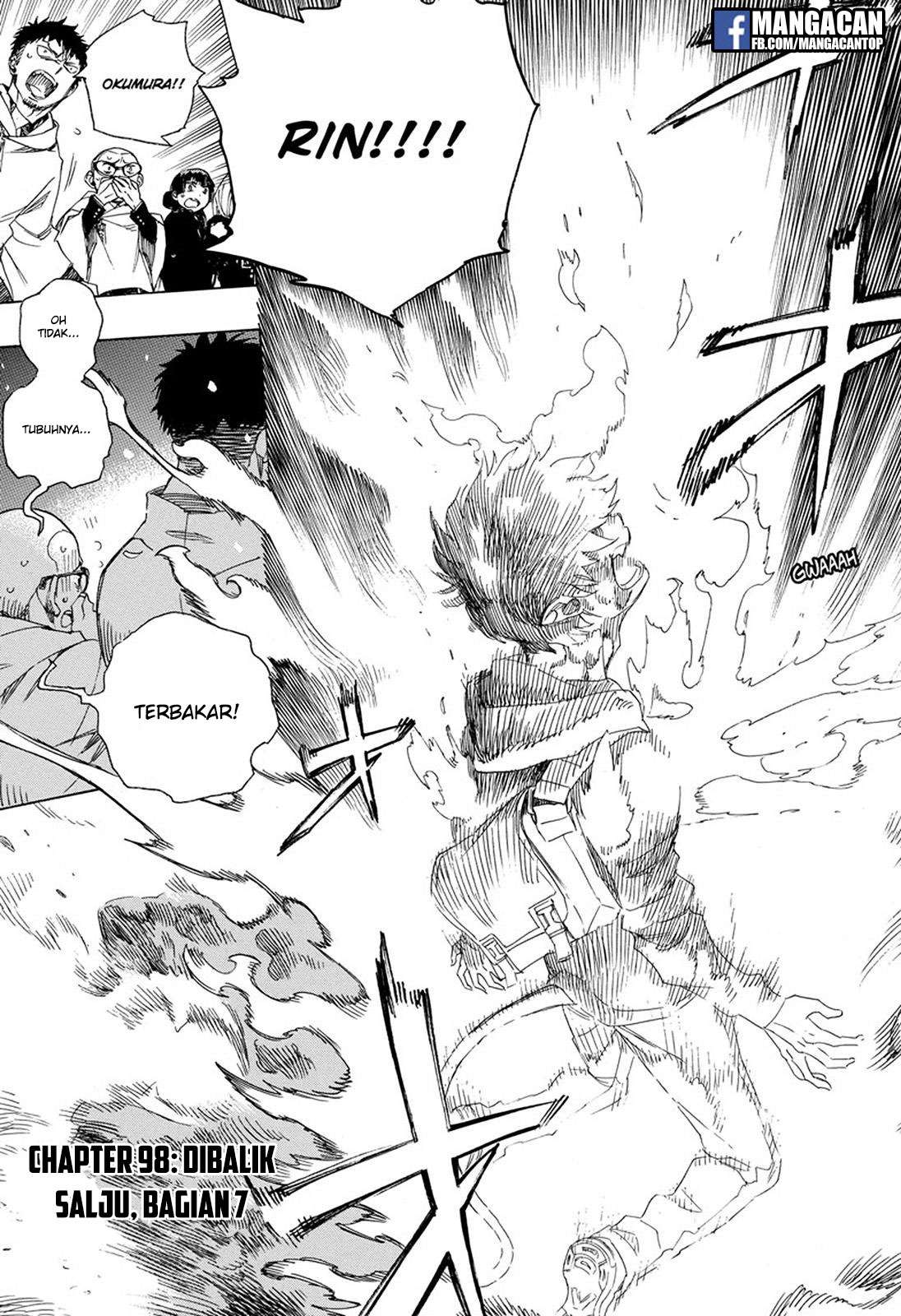 Ao no Exorcist Chapter 98 - halaman 1