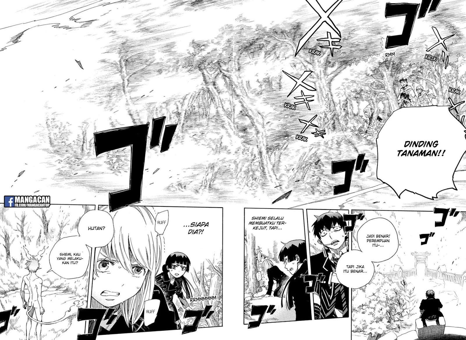 Ao no Exorcist Chapter 98 - halaman 14