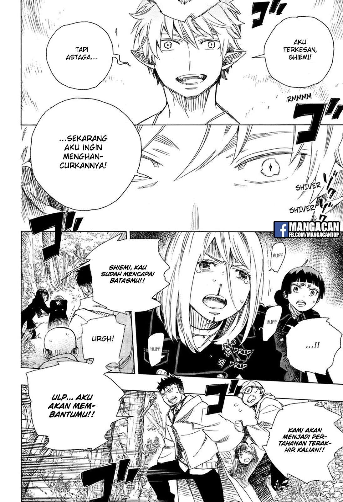 Ao no Exorcist Chapter 98 - halaman 15