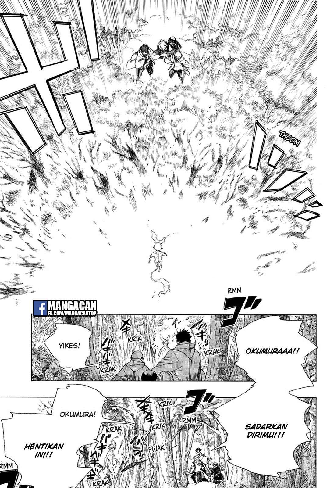 Ao no Exorcist Chapter 98 - halaman 16