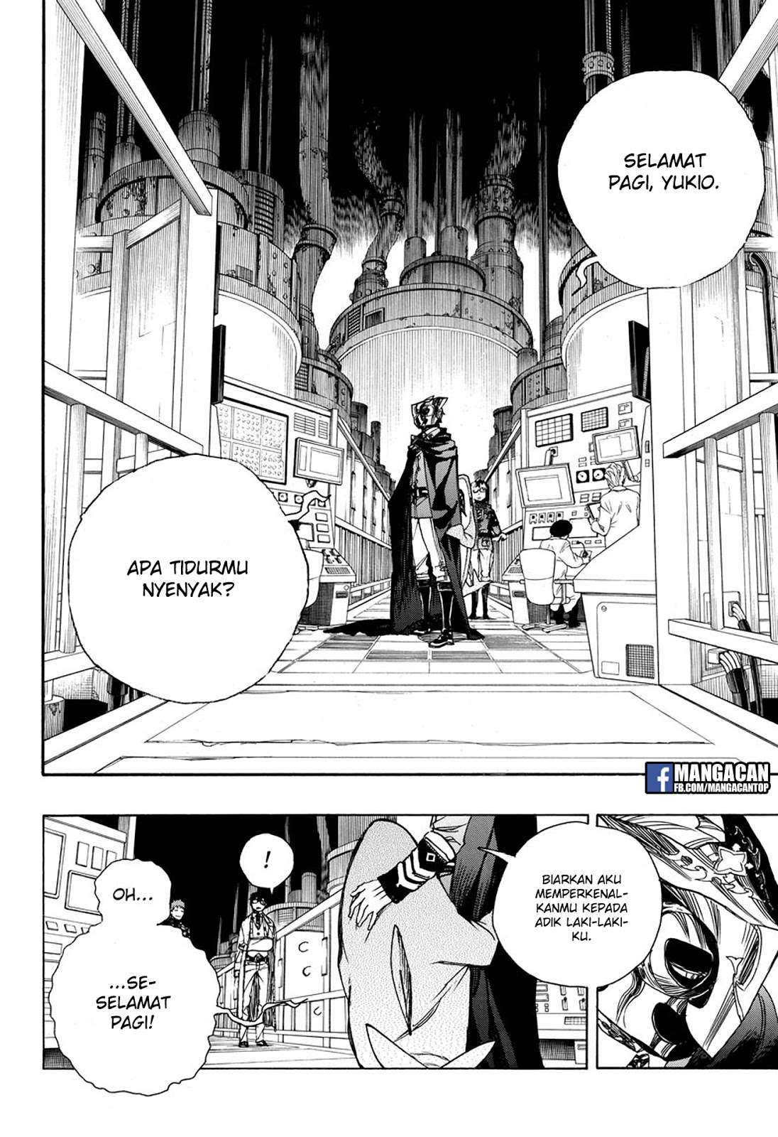 Ao no Exorcist Chapter 99.2 - halaman 10
