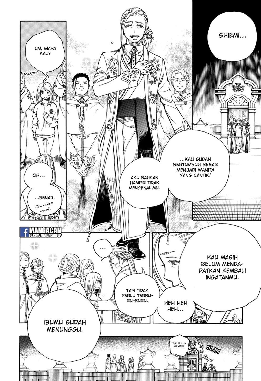Ao no Exorcist Chapter 99.2 - halaman 13