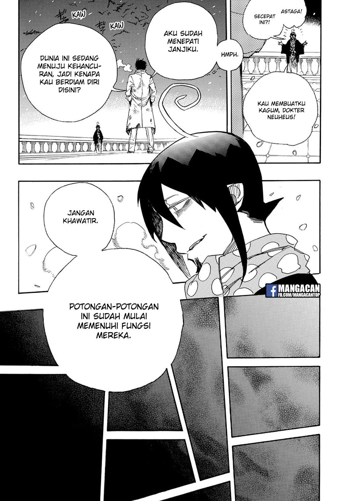 Ao no Exorcist Chapter 99.2 - halaman 14