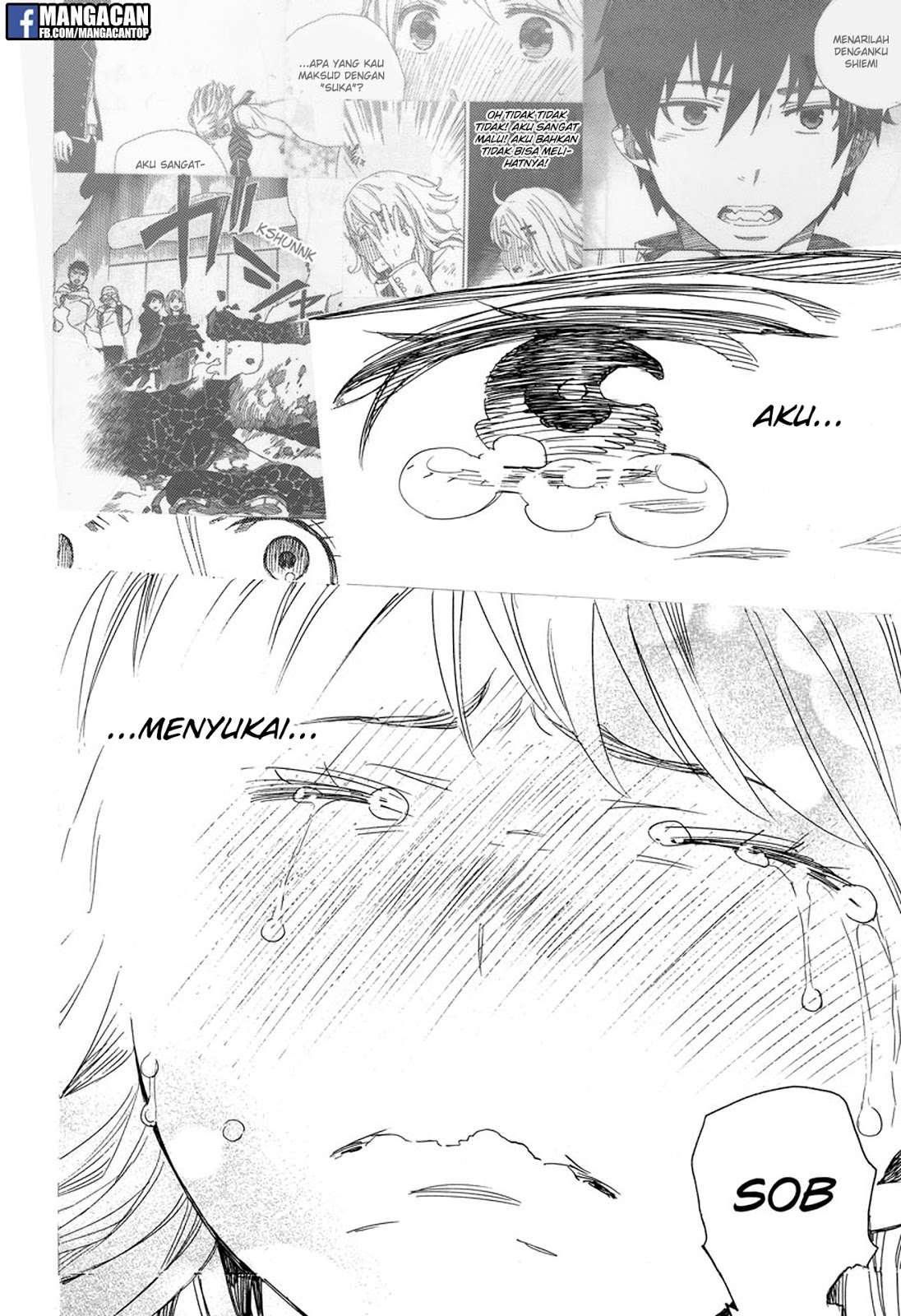 Ao no Exorcist Chapter 99.2 - halaman 18
