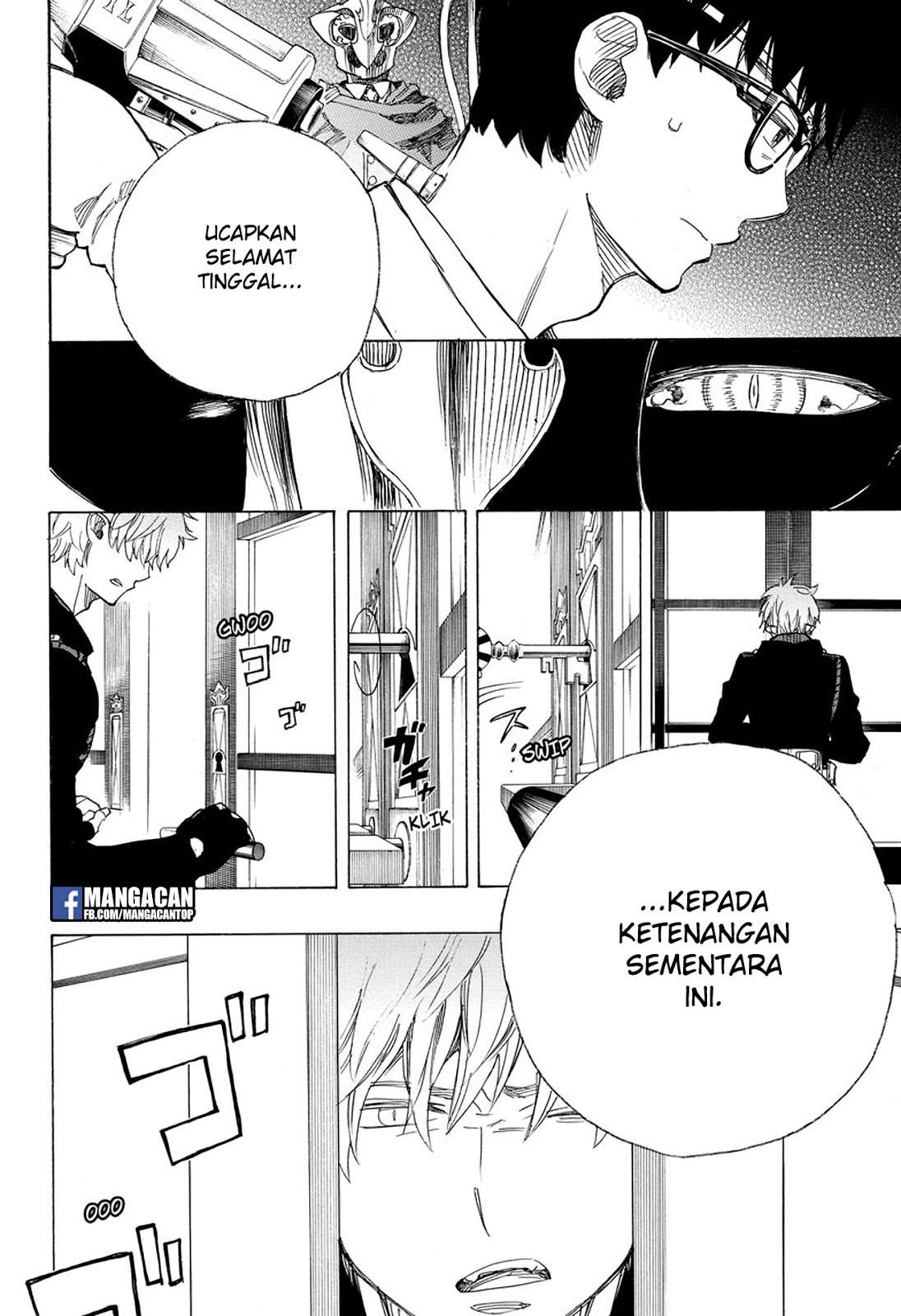 Ao no Exorcist Chapter 99.2 - halaman 20