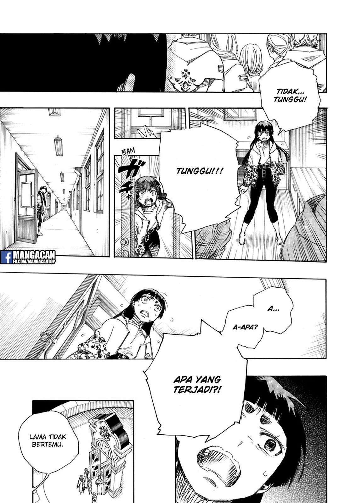 Ao no Exorcist Chapter 99.2 - halaman 21