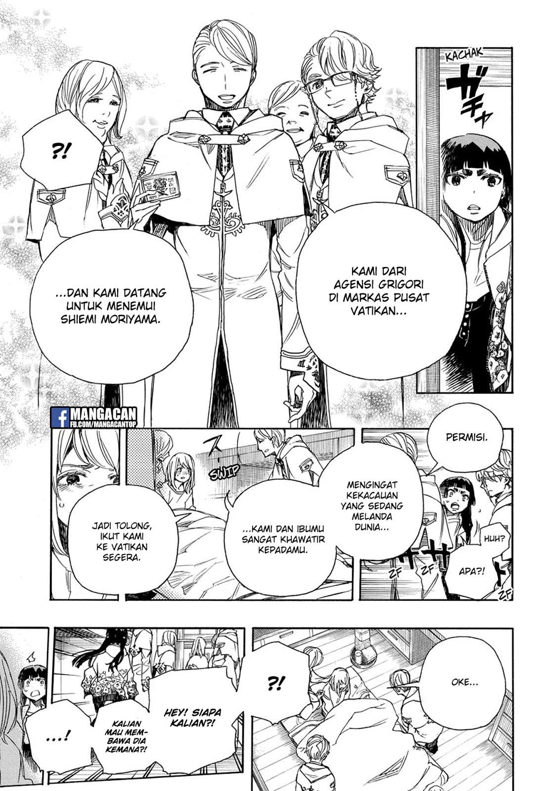 Ao no Exorcist Chapter 99.2 - halaman 24