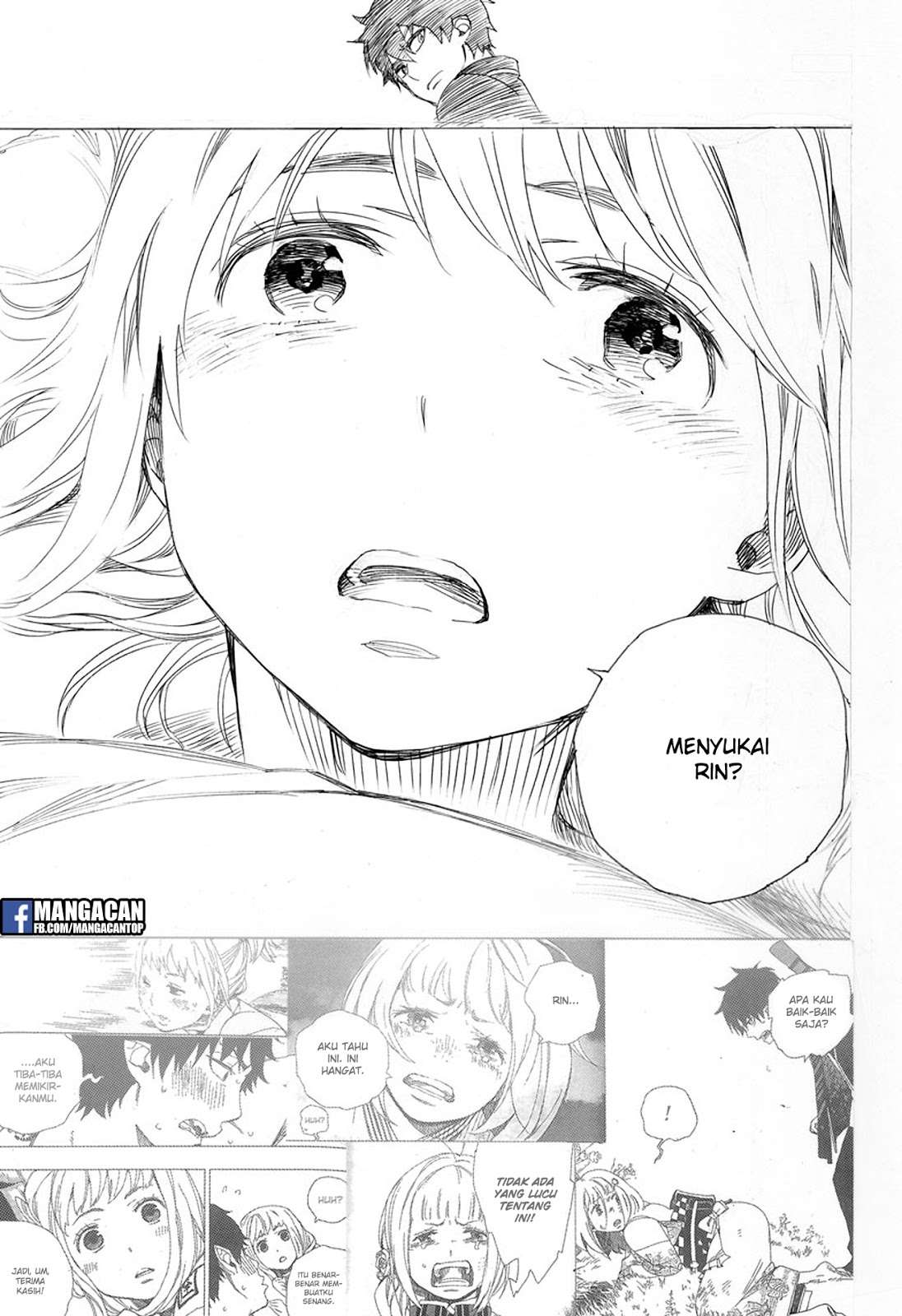 Ao no Exorcist Chapter 99.2 - halaman 5