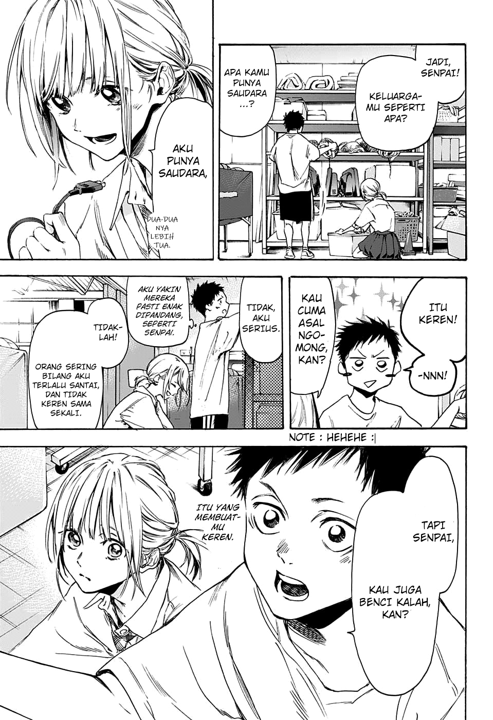 Ao no Hako Chapter 0 - halaman 23