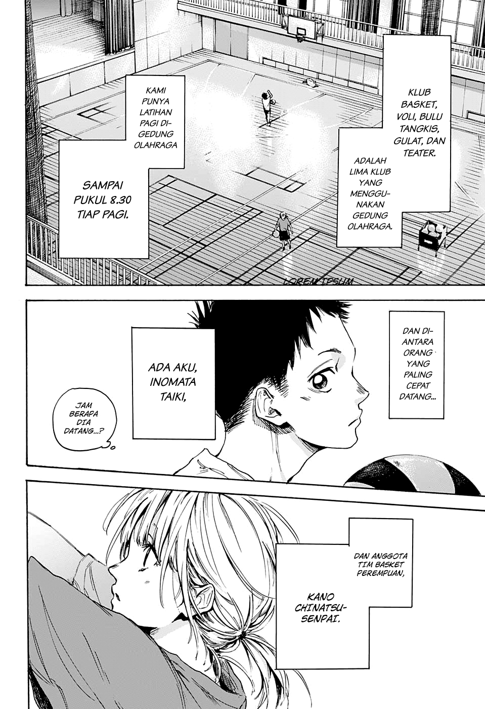 Ao no Hako Chapter 0 - halaman 8