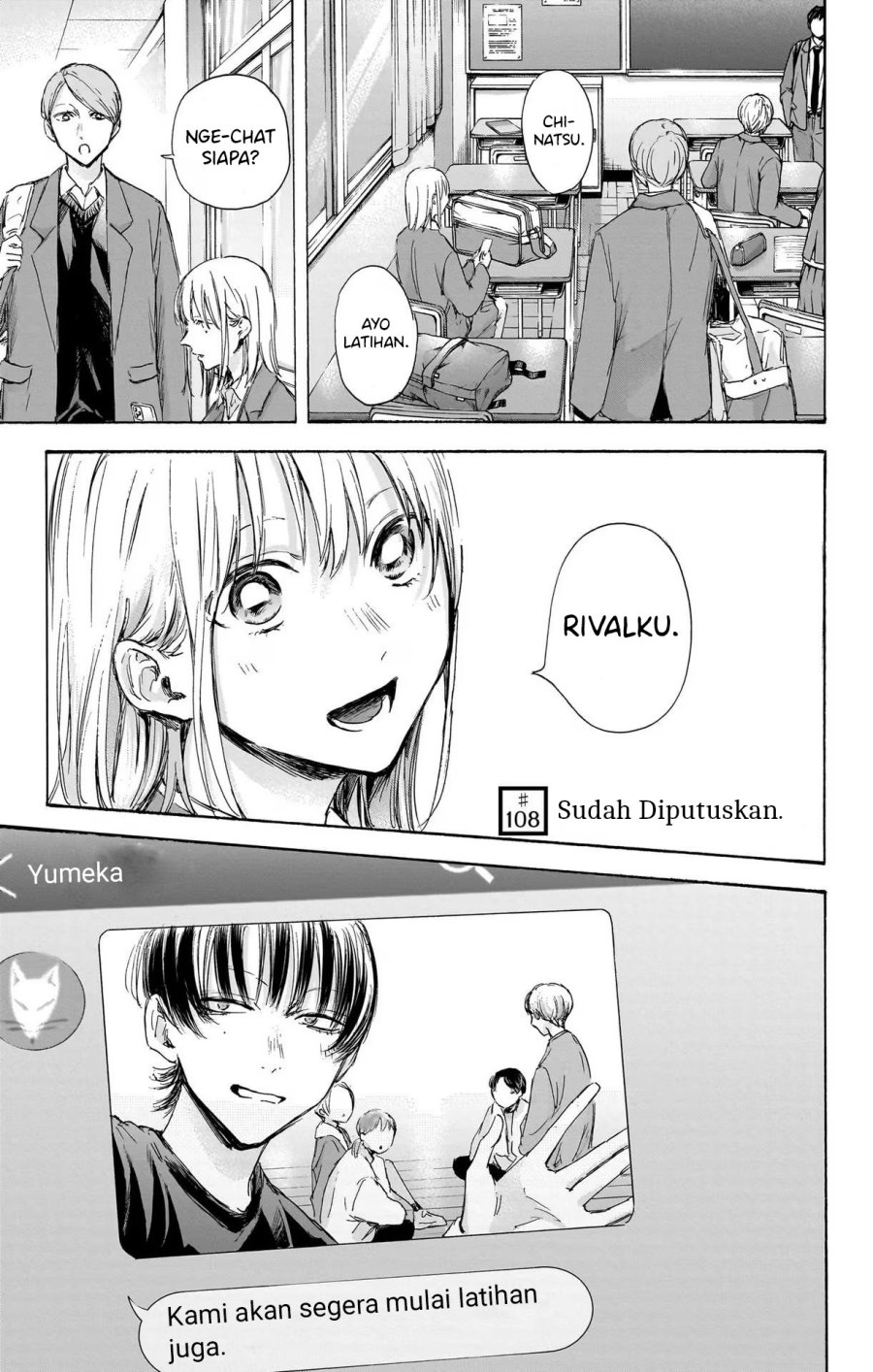 Ao no Hako Chapter 108 - halaman 2