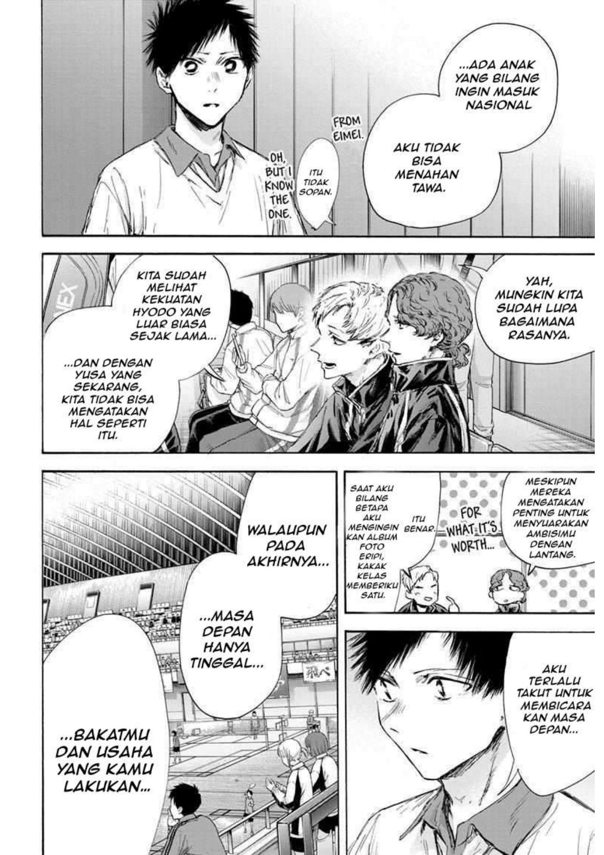 Ao no Hako Chapter 116 - halaman 10