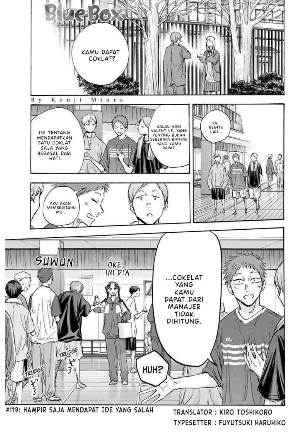 Ao no Hako Chapter 119 - halaman 1