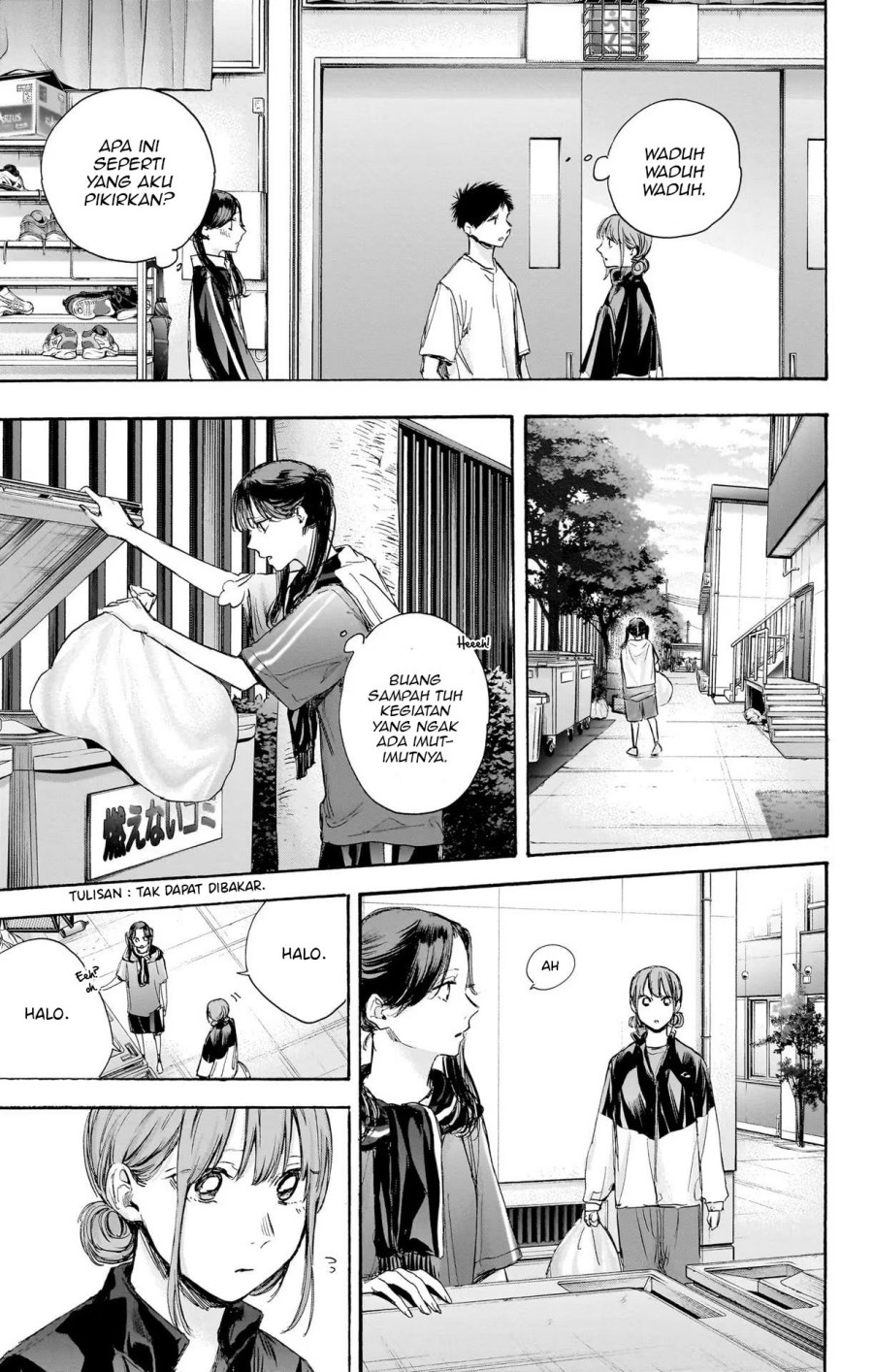 Ao no Hako Chapter 69 - halaman 10