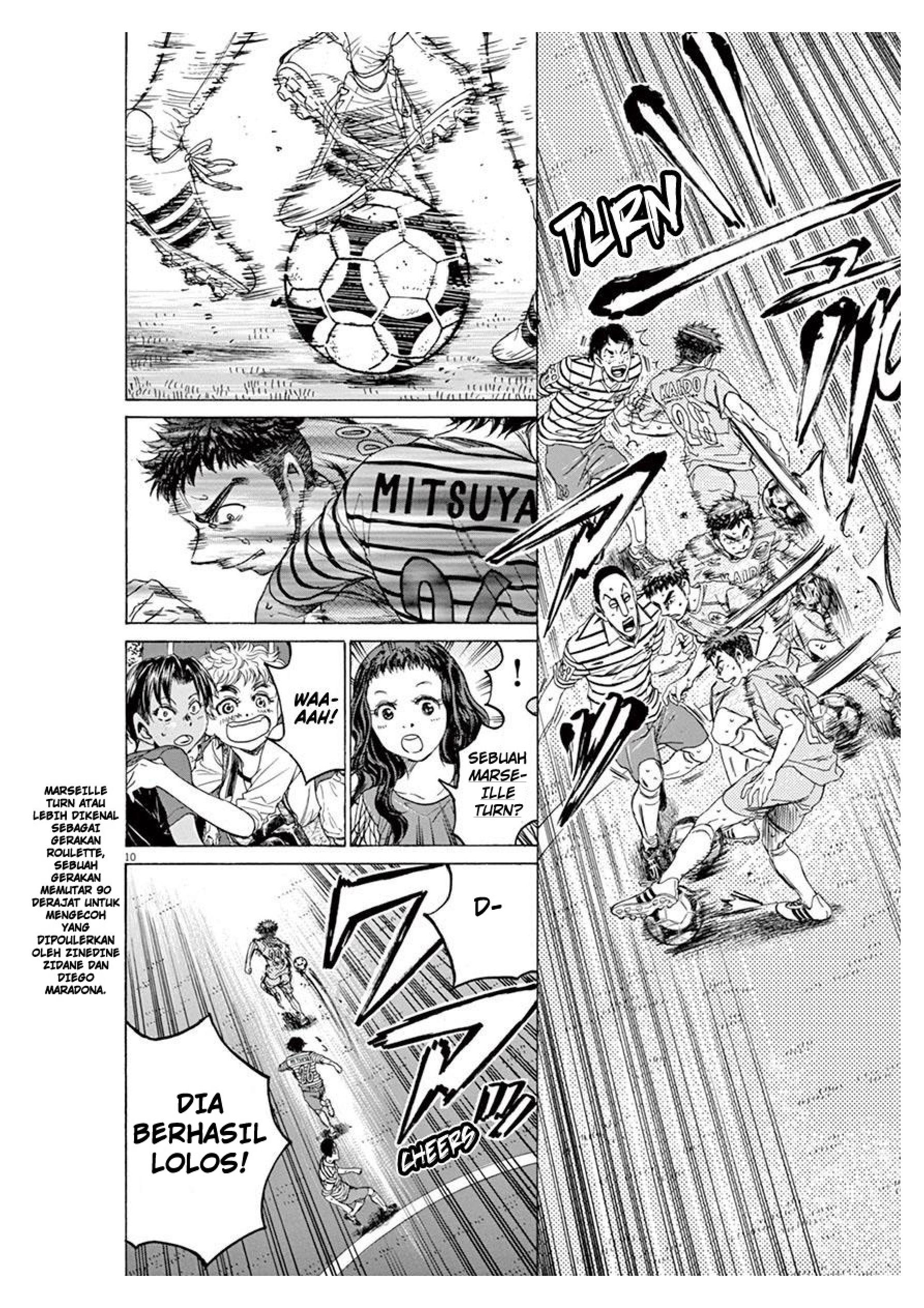 Aoashi Chapter 100 - halaman 11
