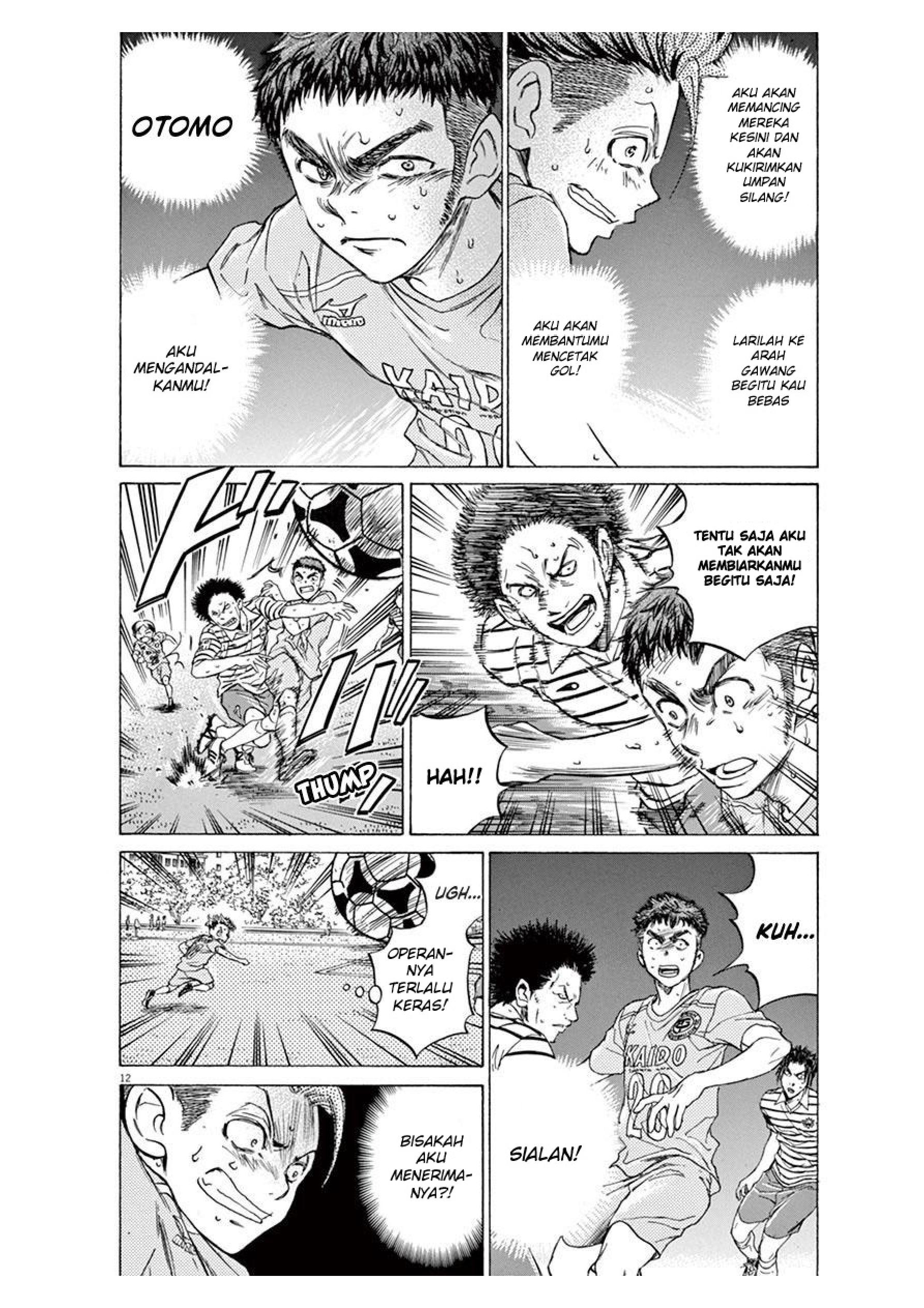 Aoashi Chapter 100 - halaman 13