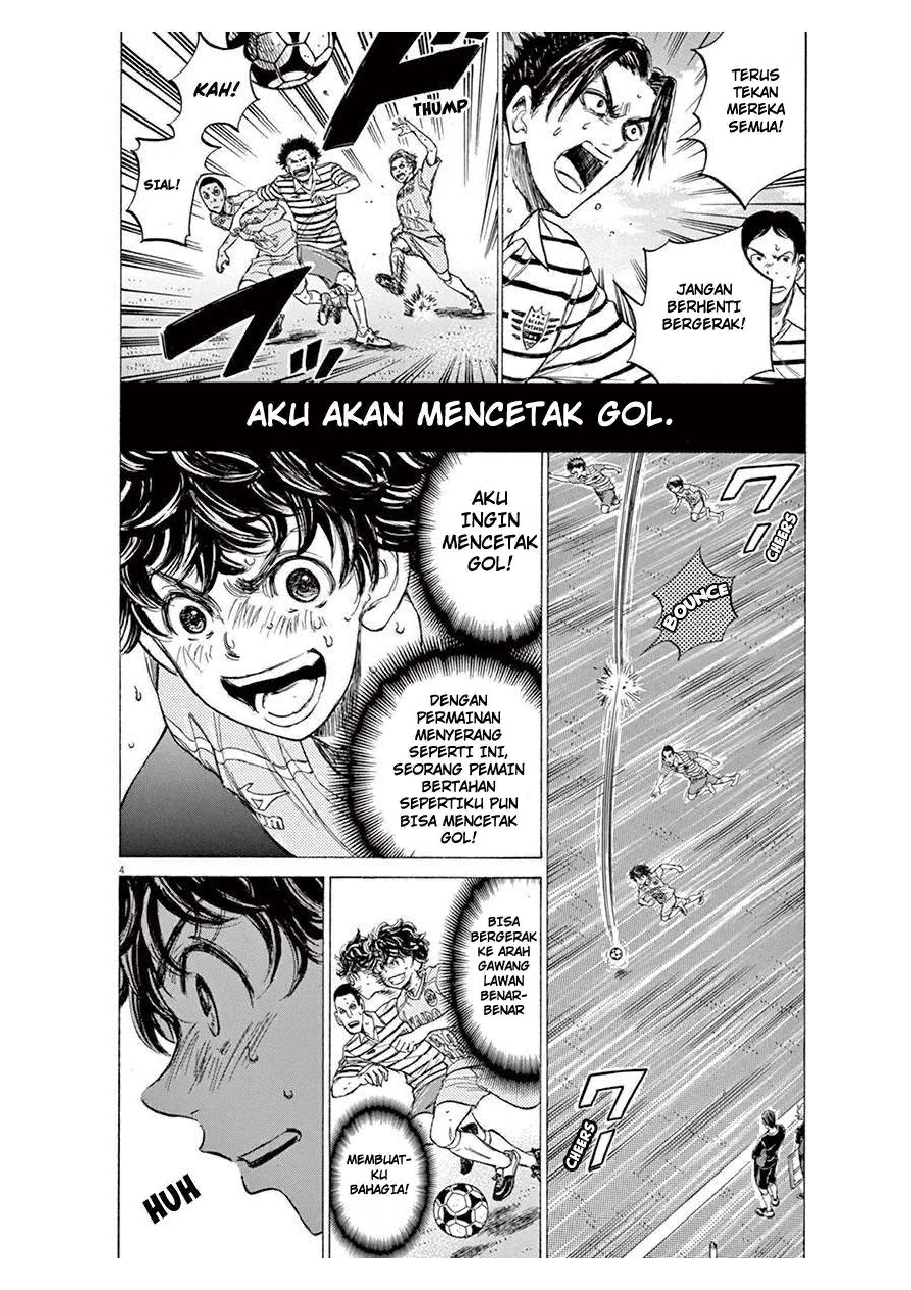 Aoashi Chapter 100 - halaman 5