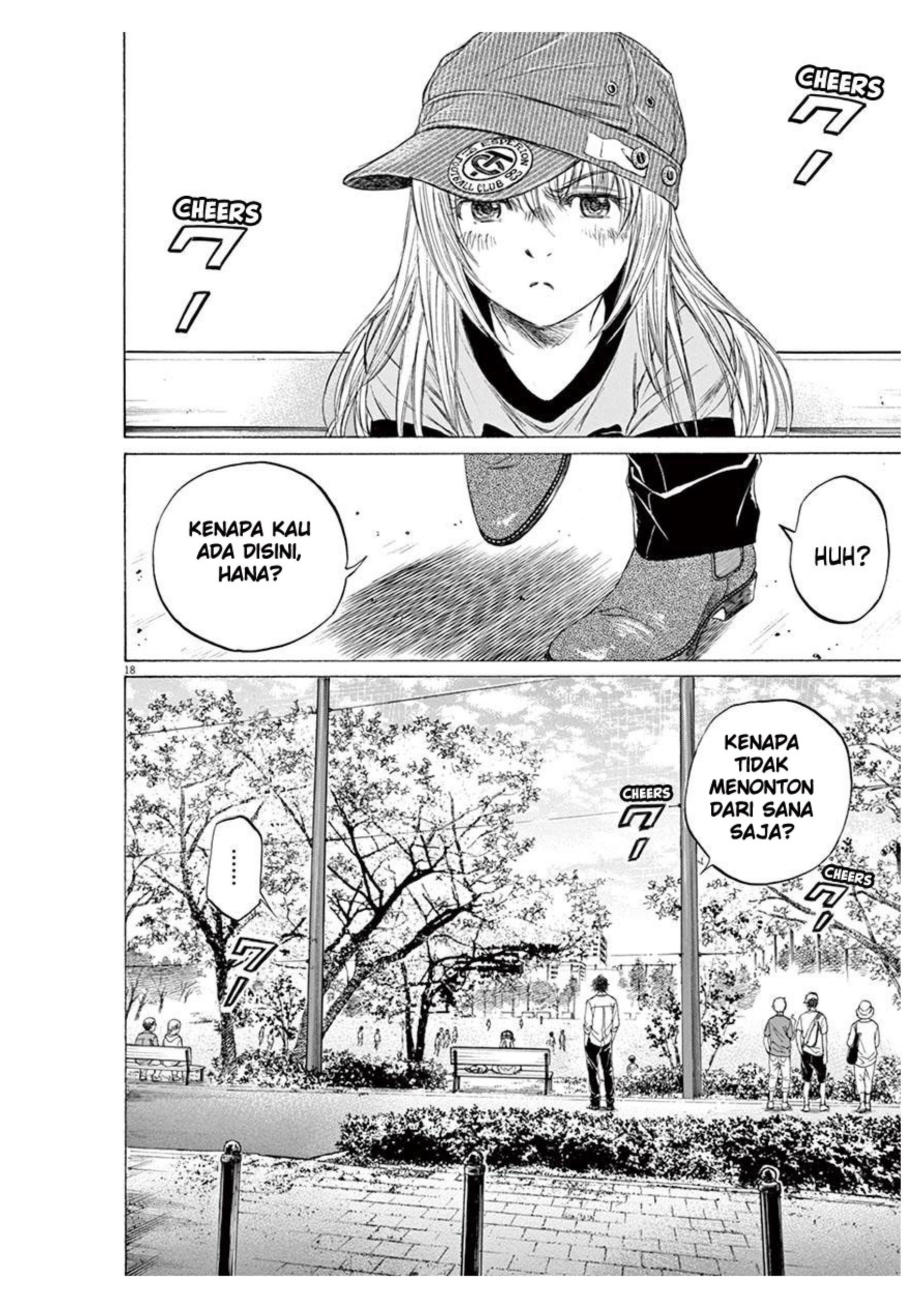 Aoashi Chapter 102 - halaman 18