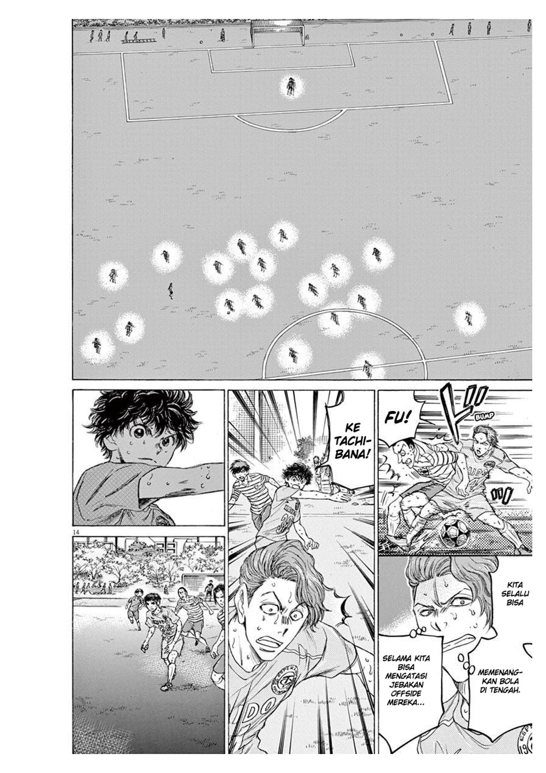 Aoashi Chapter 103 - halaman 14