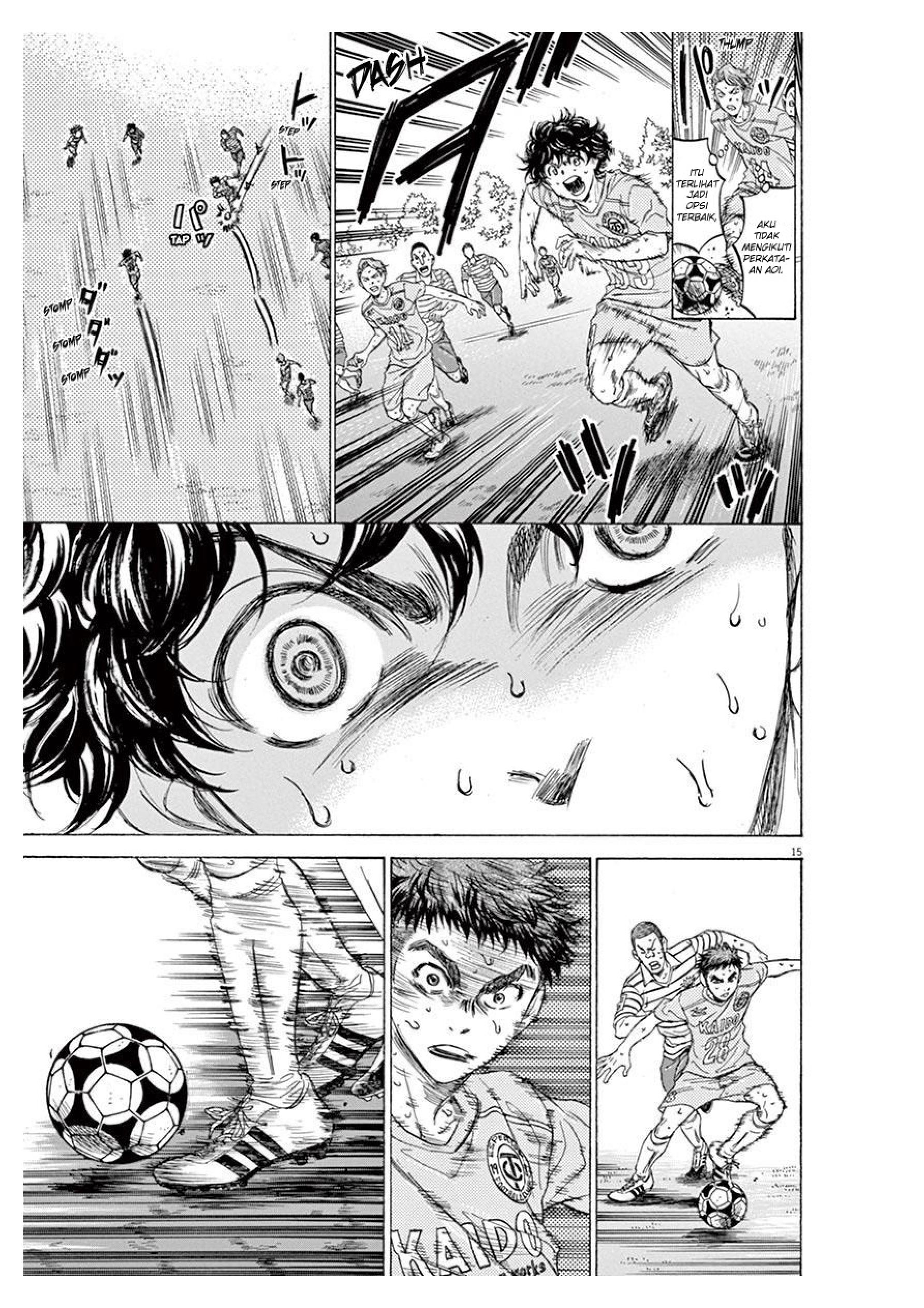 Aoashi Chapter 103 - halaman 15