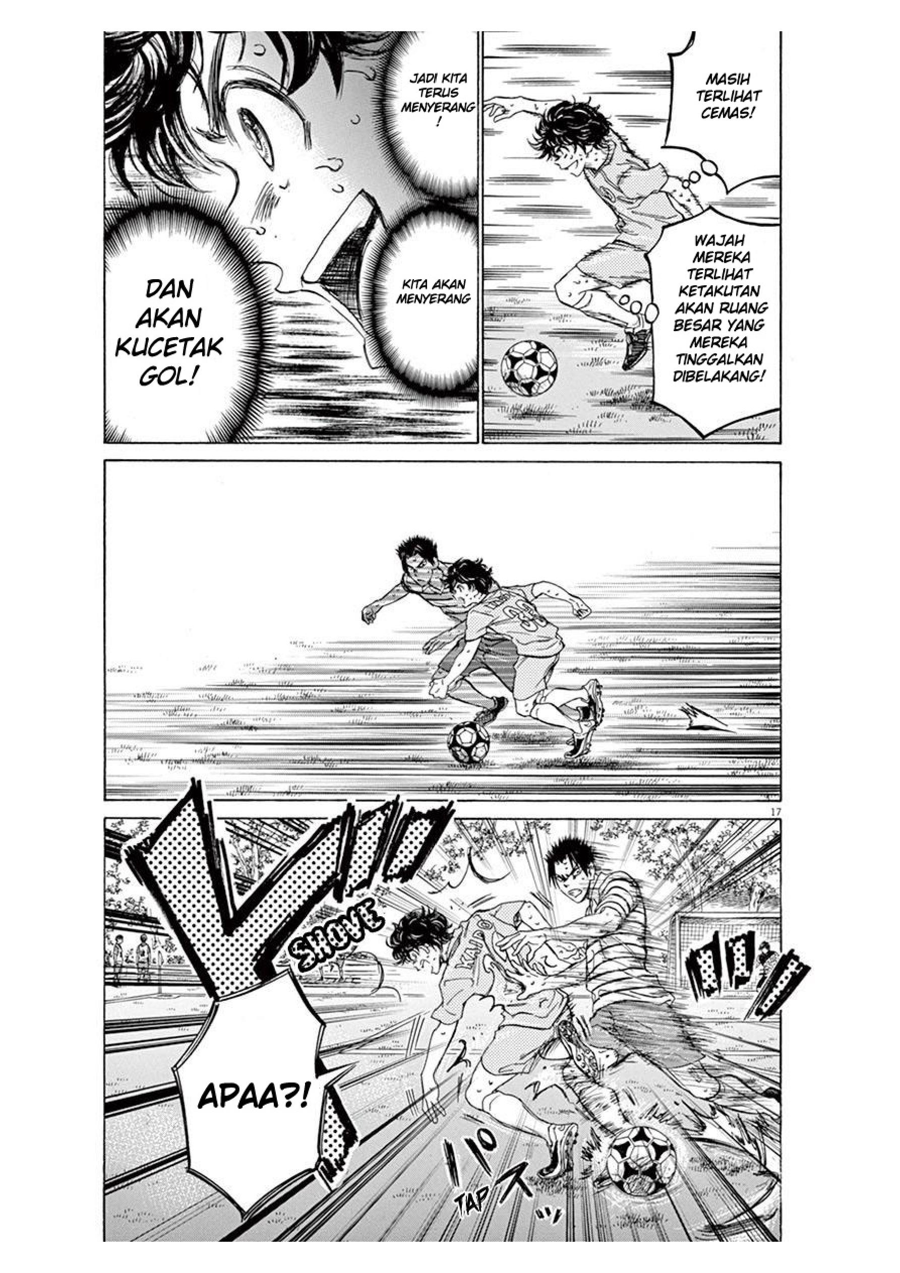 Aoashi Chapter 103 - halaman 17