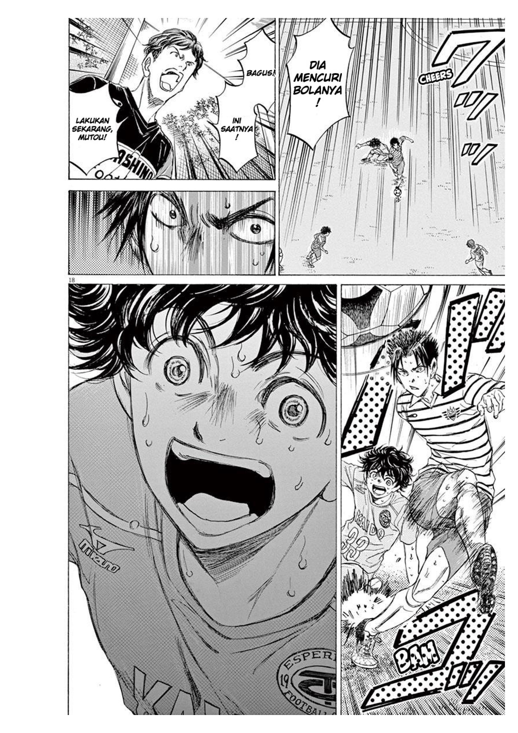 Aoashi Chapter 103 - halaman 18