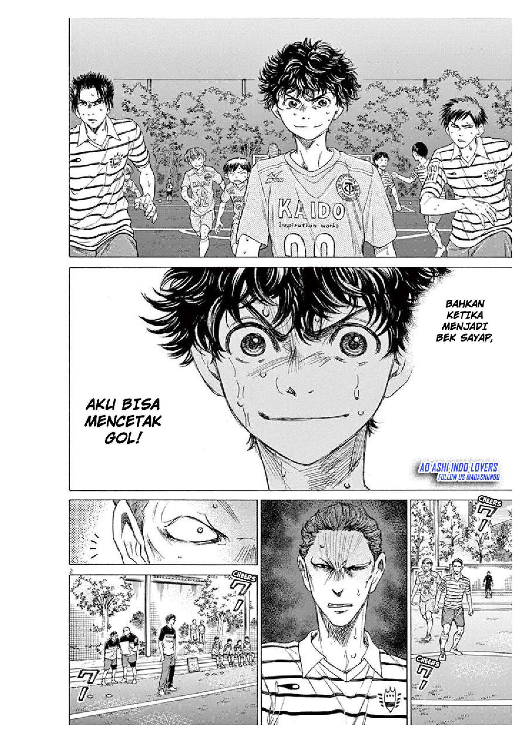 Aoashi Chapter 103 - halaman 2