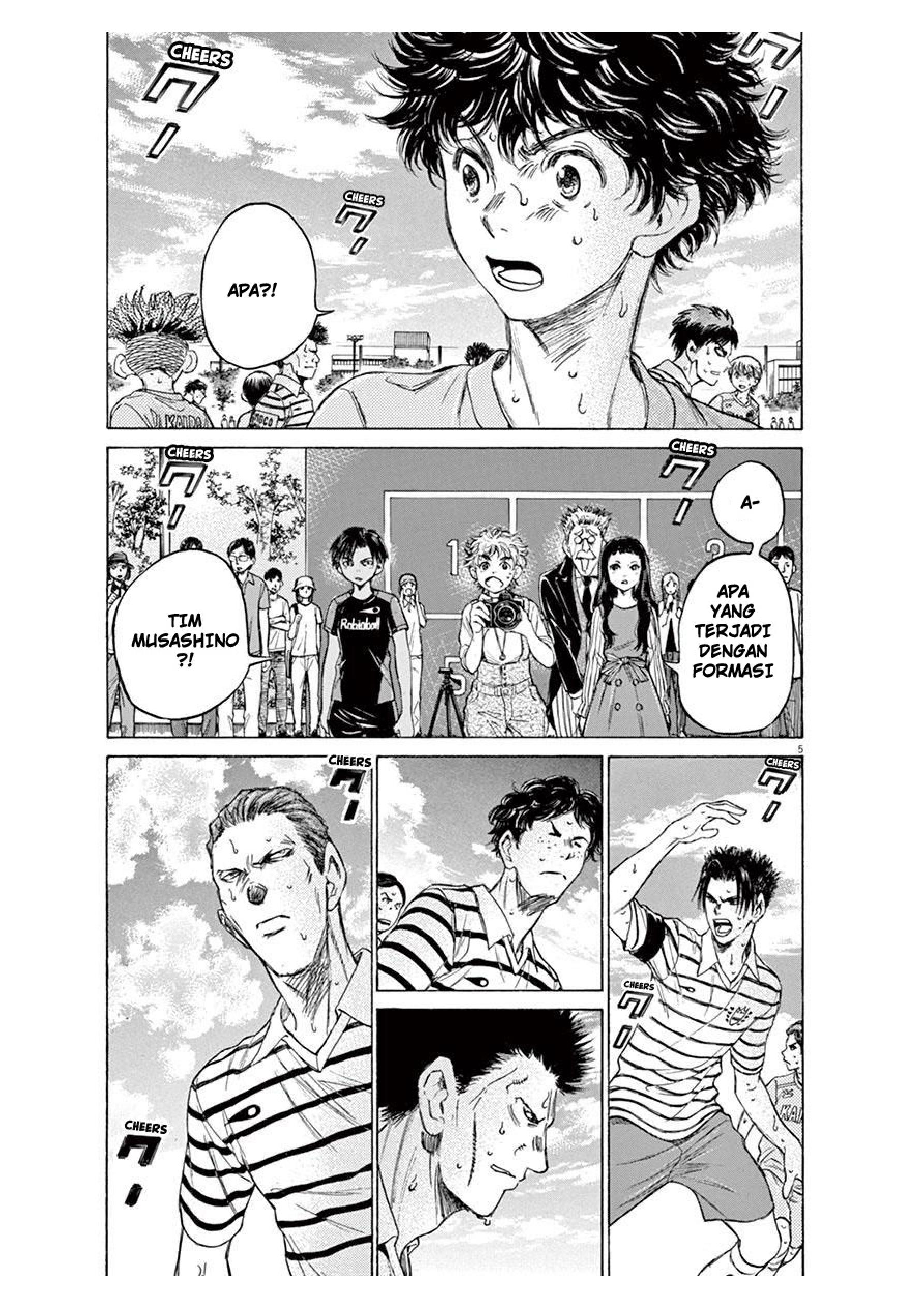 Aoashi Chapter 103 - halaman 5