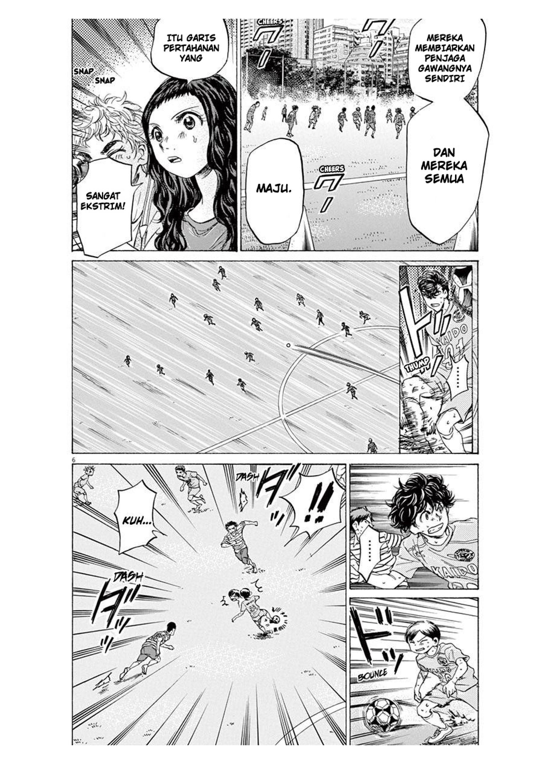Aoashi Chapter 103 - halaman 6