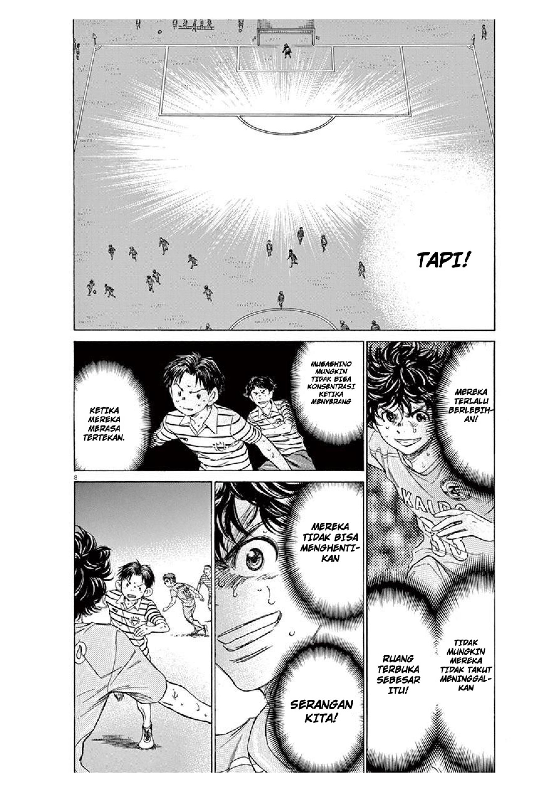 Aoashi Chapter 103 - halaman 8