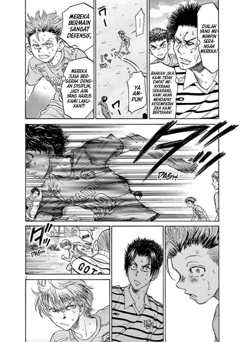 Aoashi Chapter 110 - halaman 10