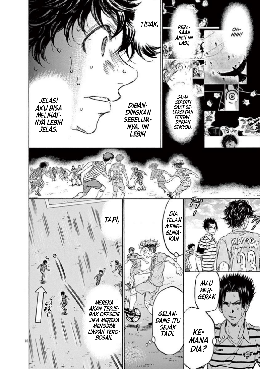 Aoashi Chapter 110 - halaman 18
