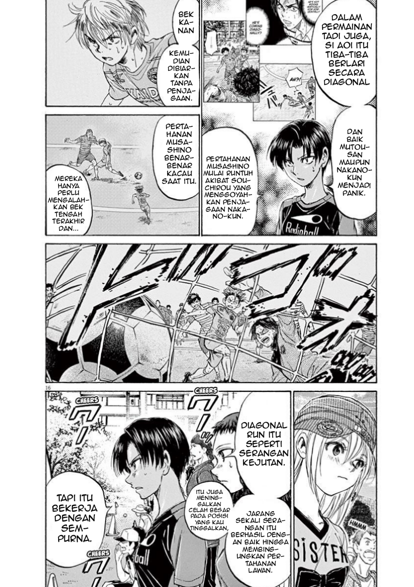 Aoashi Chapter 111 - halaman 18