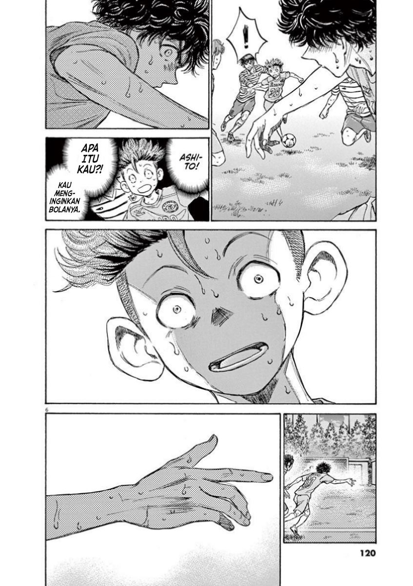 Aoashi Chapter 111 - halaman 7