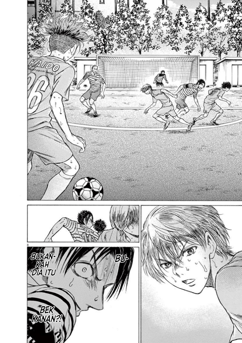 Aoashi Chapter 111 - halaman 9