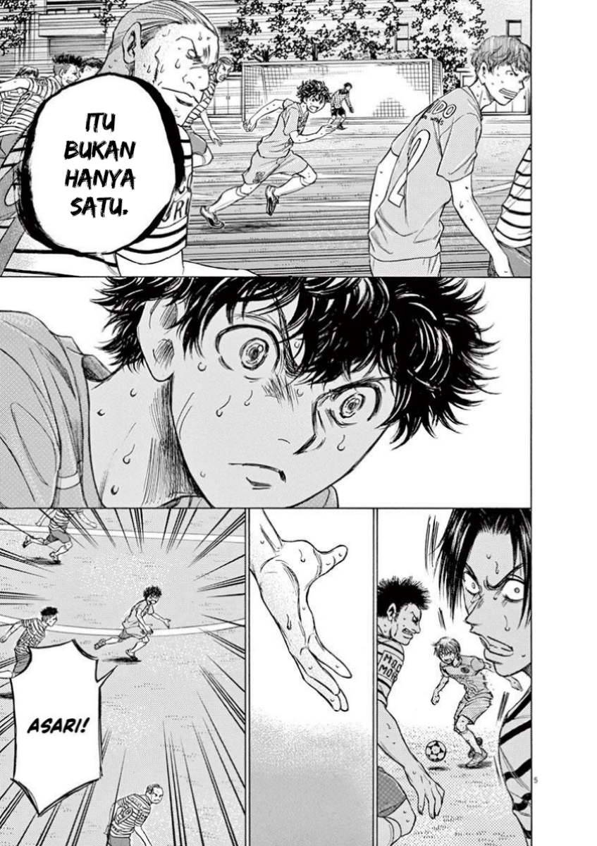 Aoashi Chapter 113 - halaman 5