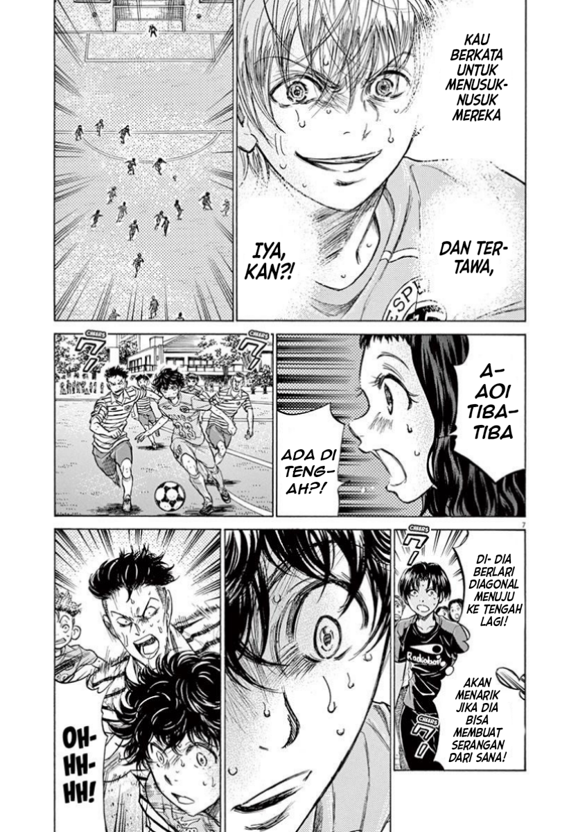 Aoashi Chapter 113 - halaman 7