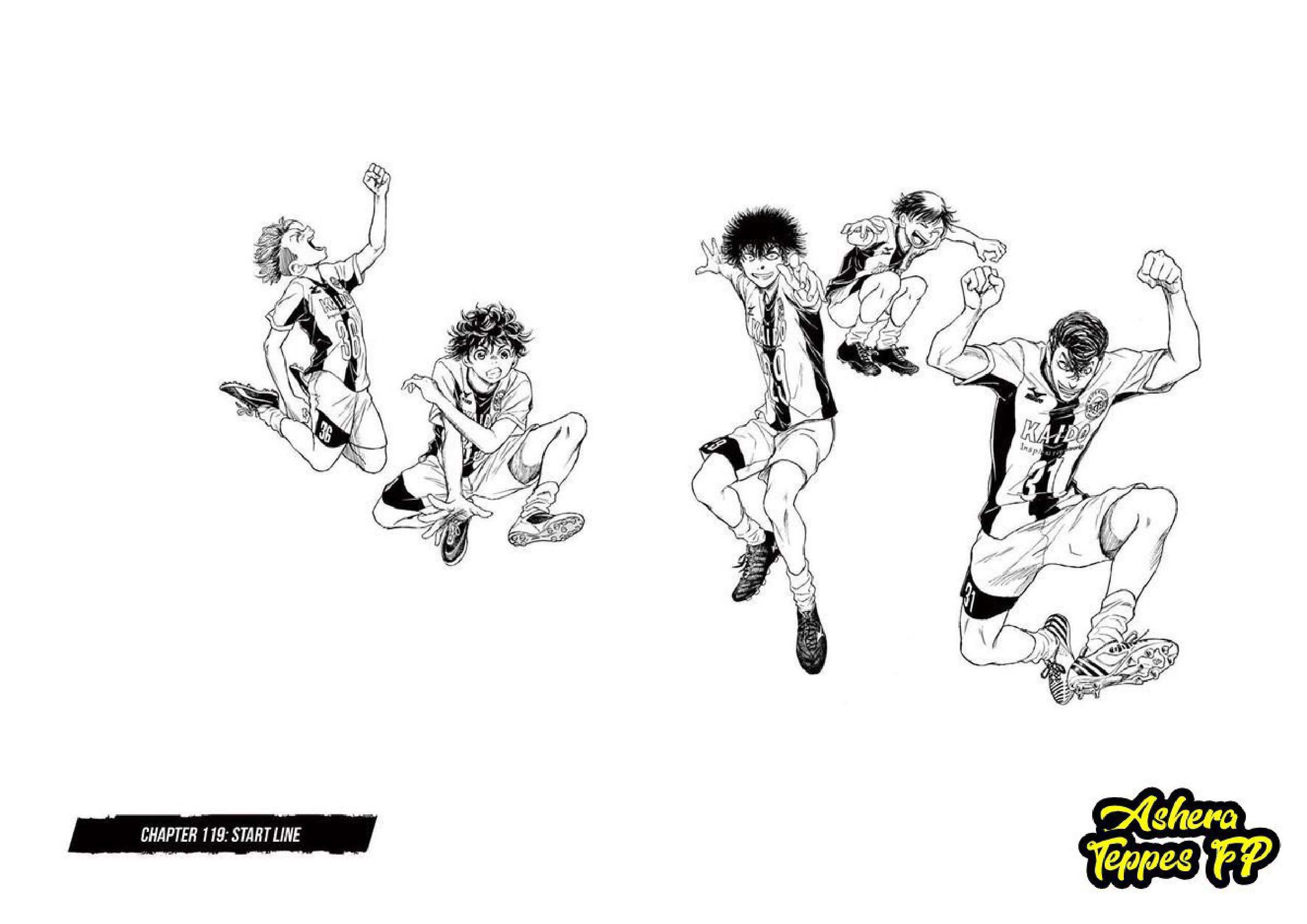 Aoashi Chapter 119 - halaman 7