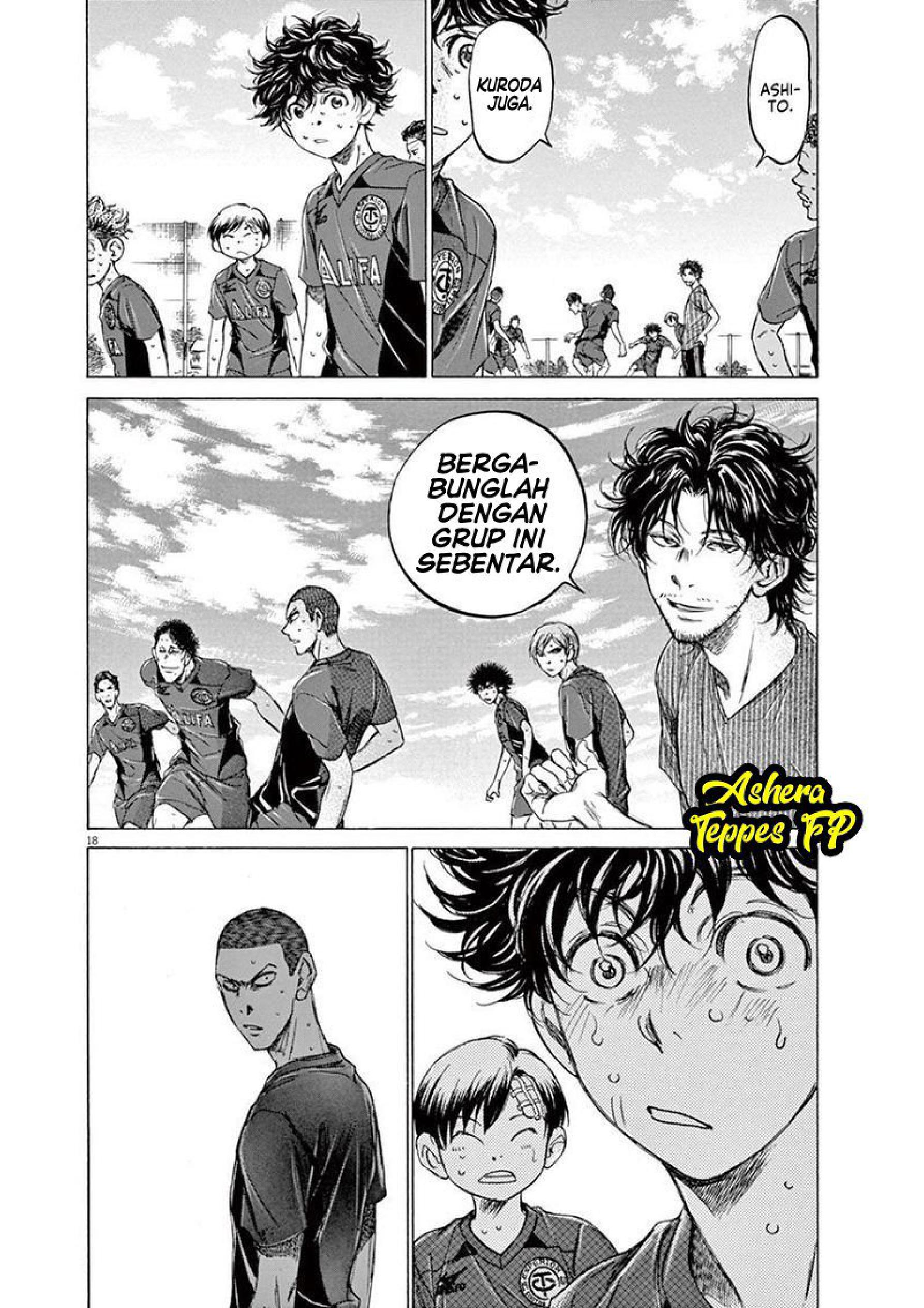 Aoashi Chapter 120 - halaman 20