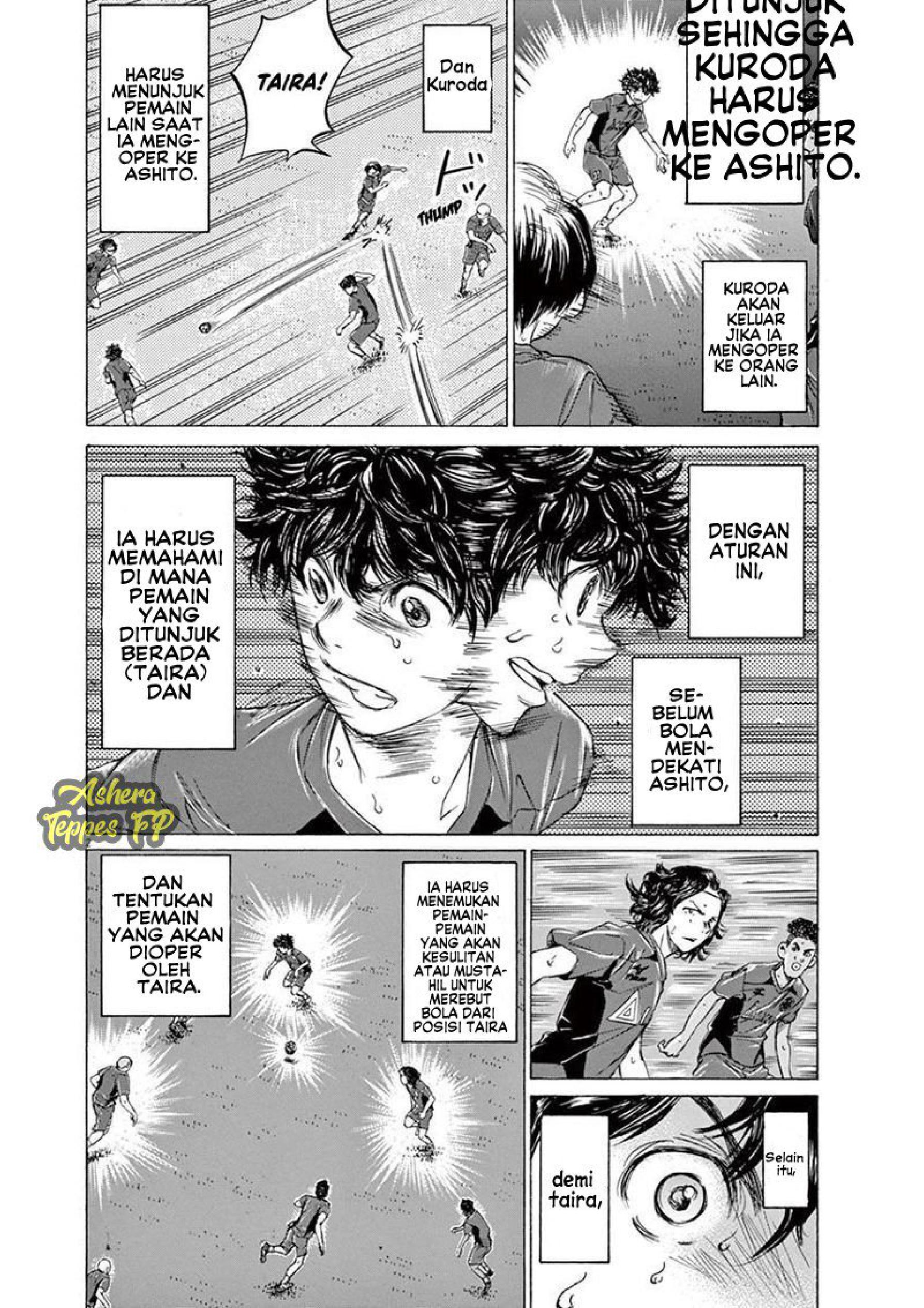 Aoashi Chapter 120 - halaman 3