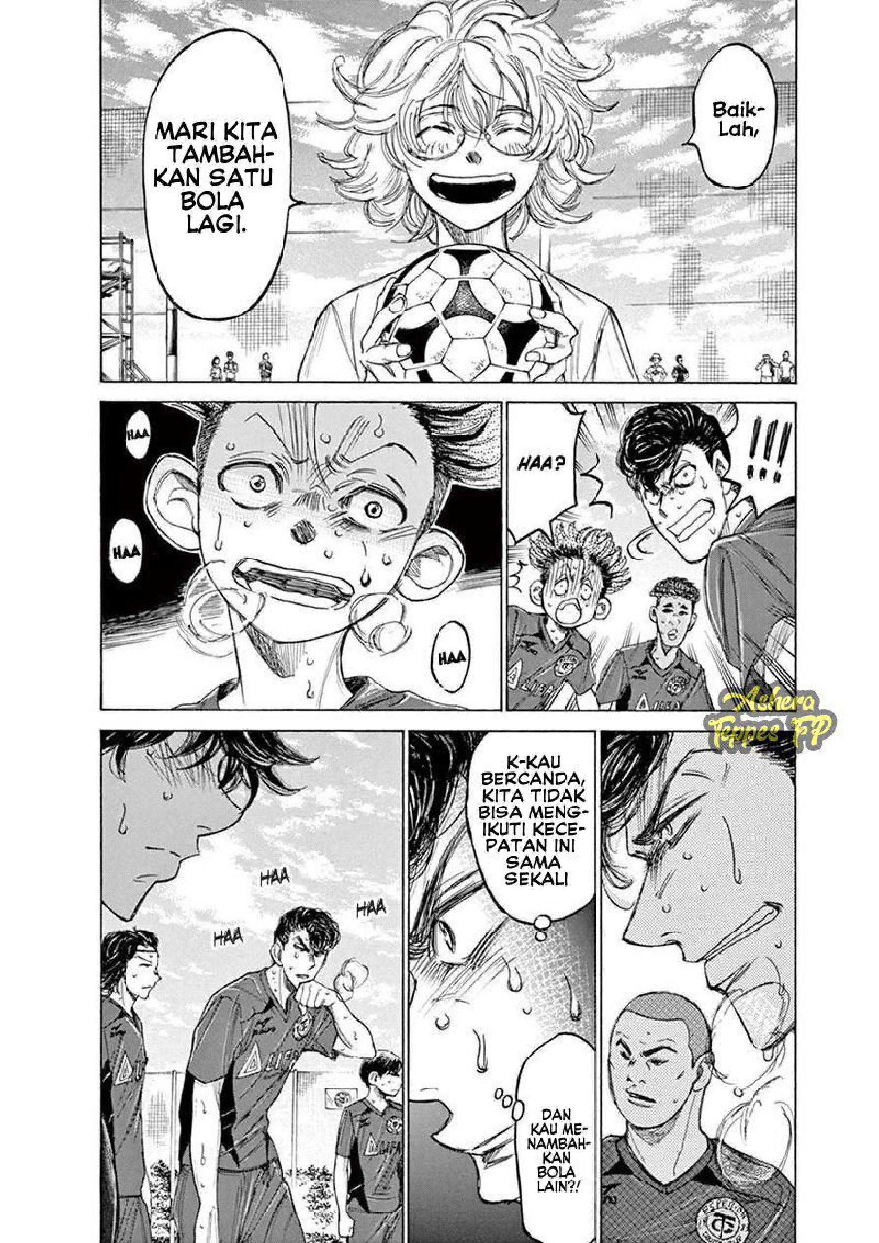 Aoashi Chapter 120 - halaman 6
