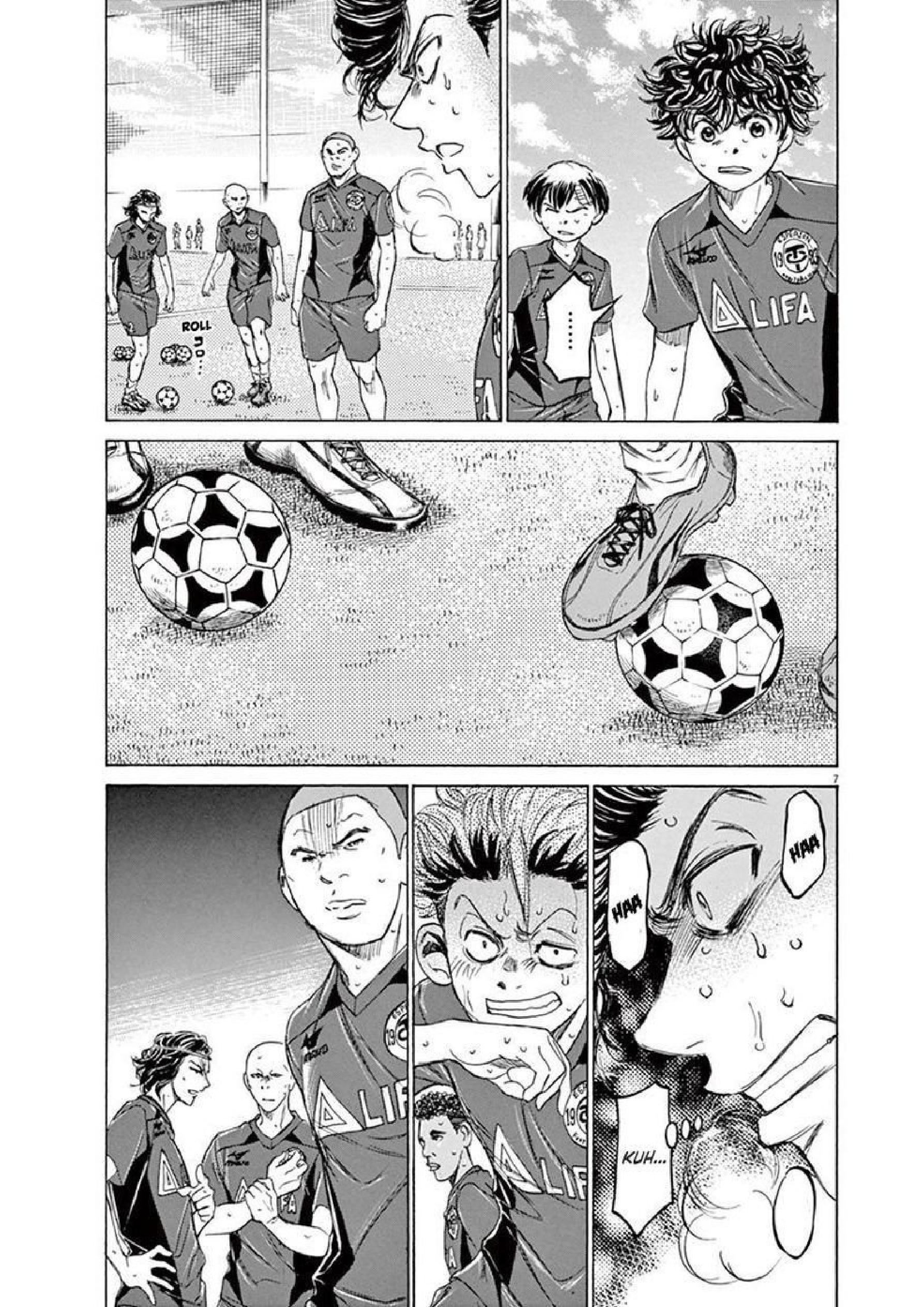 Aoashi Chapter 120 - halaman 8
